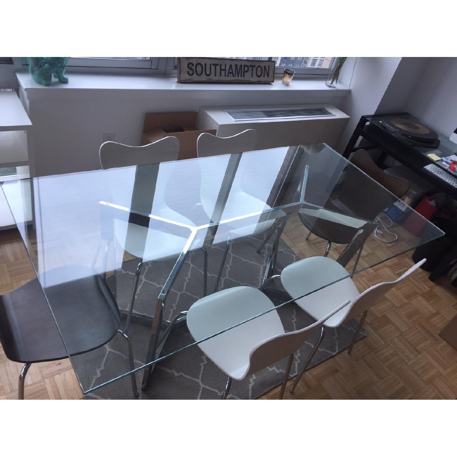 Custom Glass Dining Table - image-2