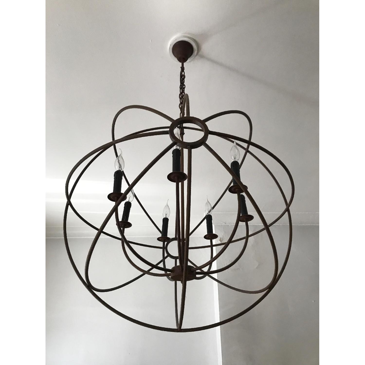 Restoration Hardware Foucalt's Orb Chandelier - image-1