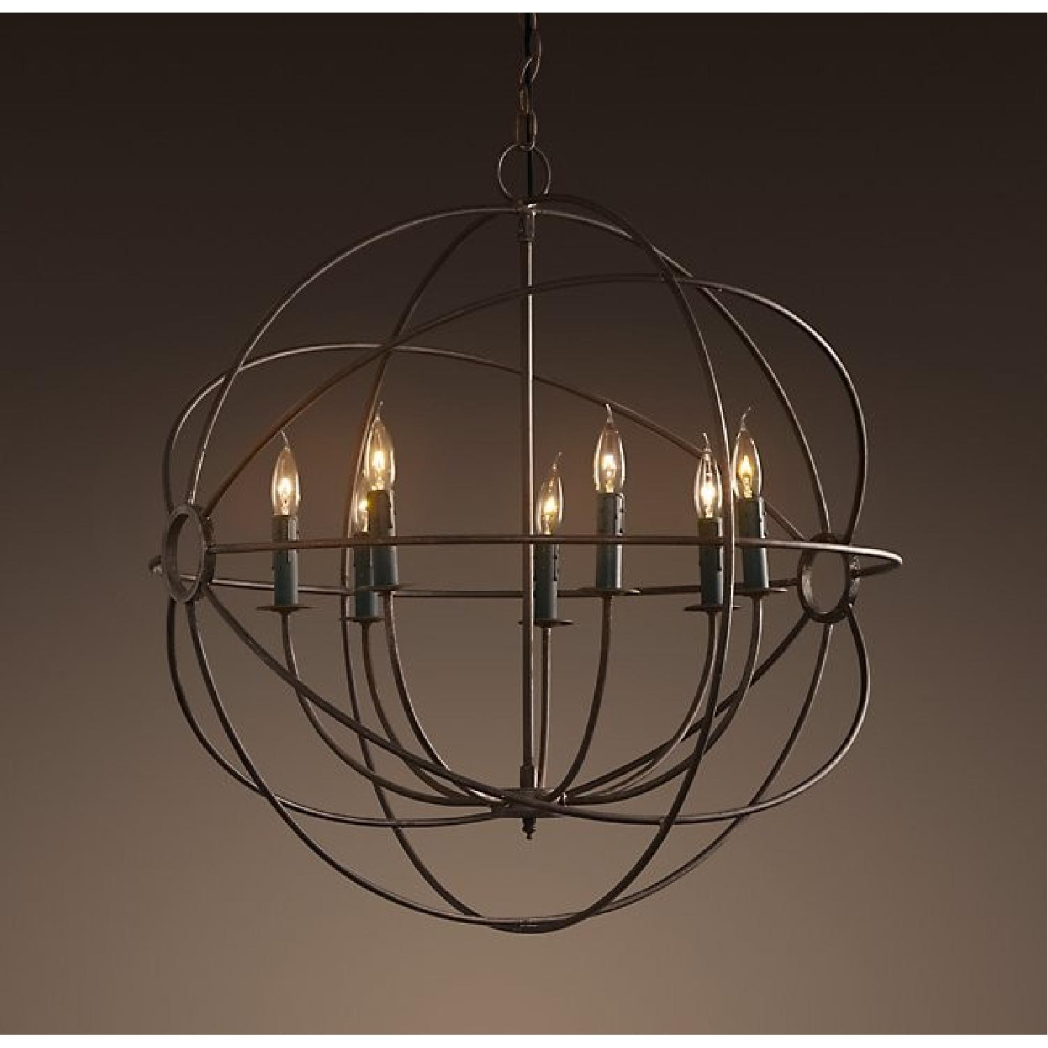 Restoration Hardware Foucalt's Orb Chandelier - image-3