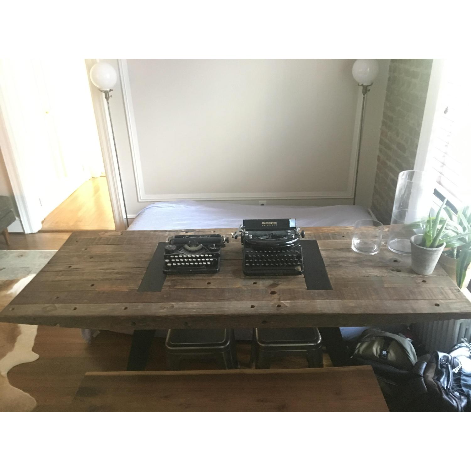 Crate & Barrel Phoenix Work Table - image-1