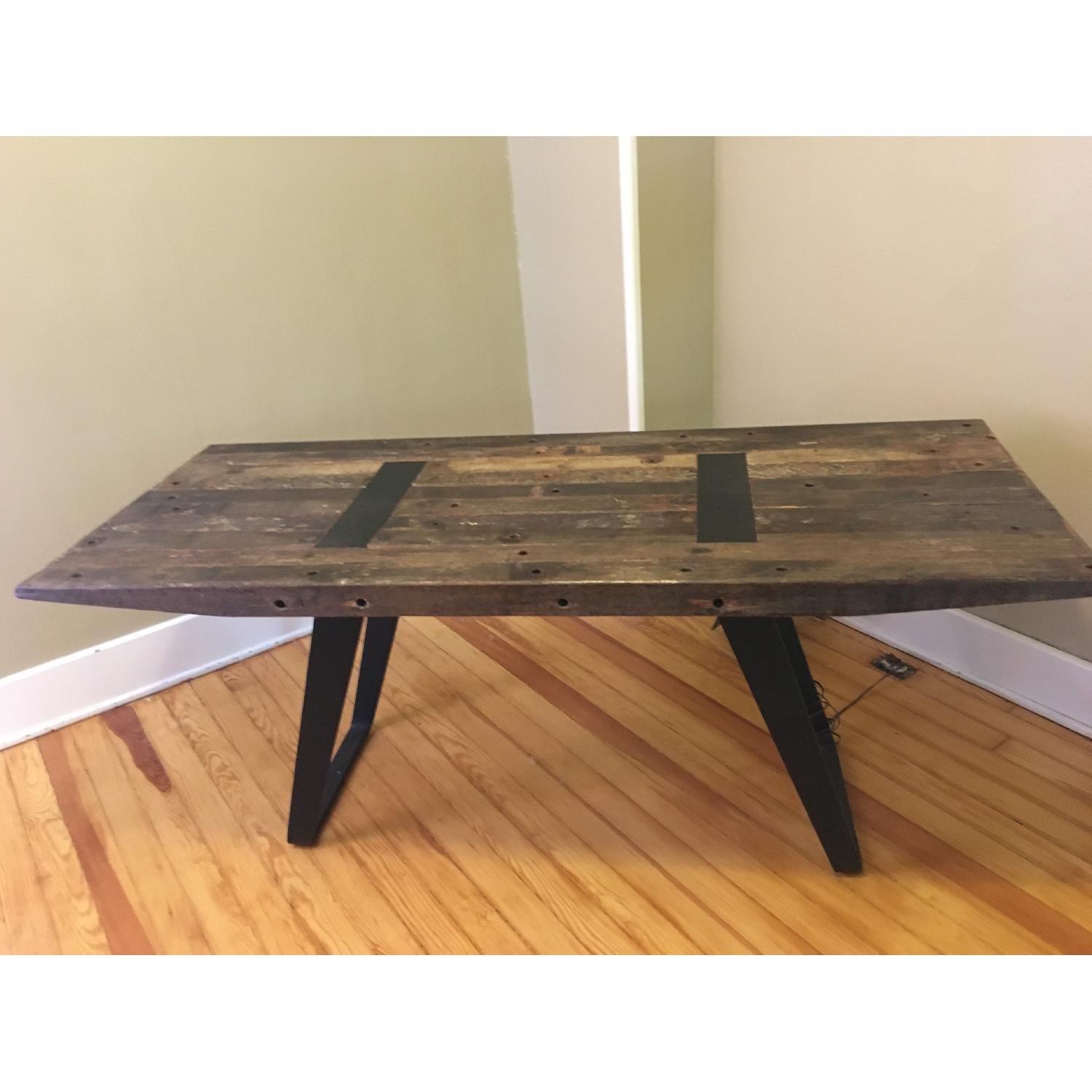 Crate & Barrel Phoenix Work Table - image-0
