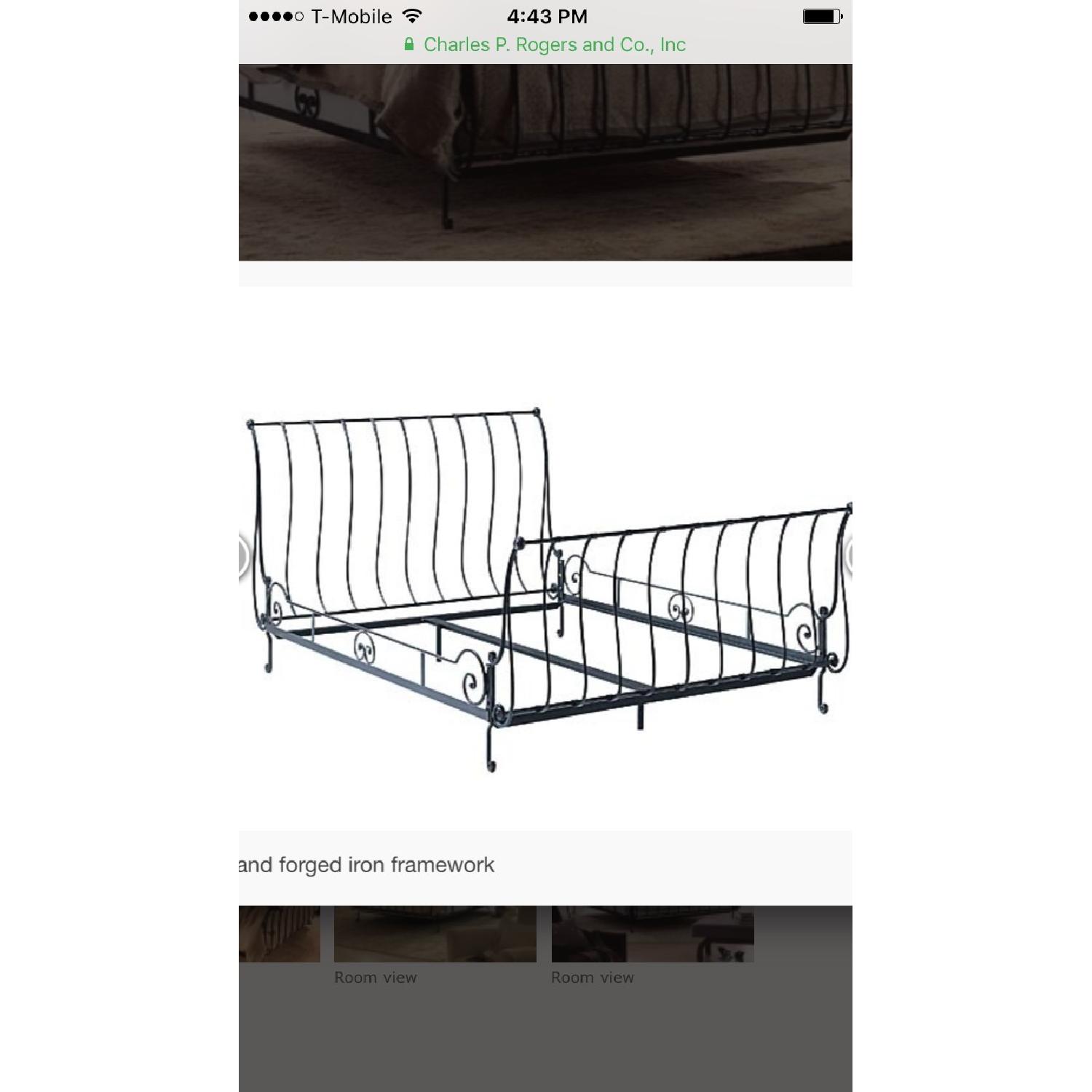 Charles P. Rogers Paris Queen Sleigh Bed - image-2