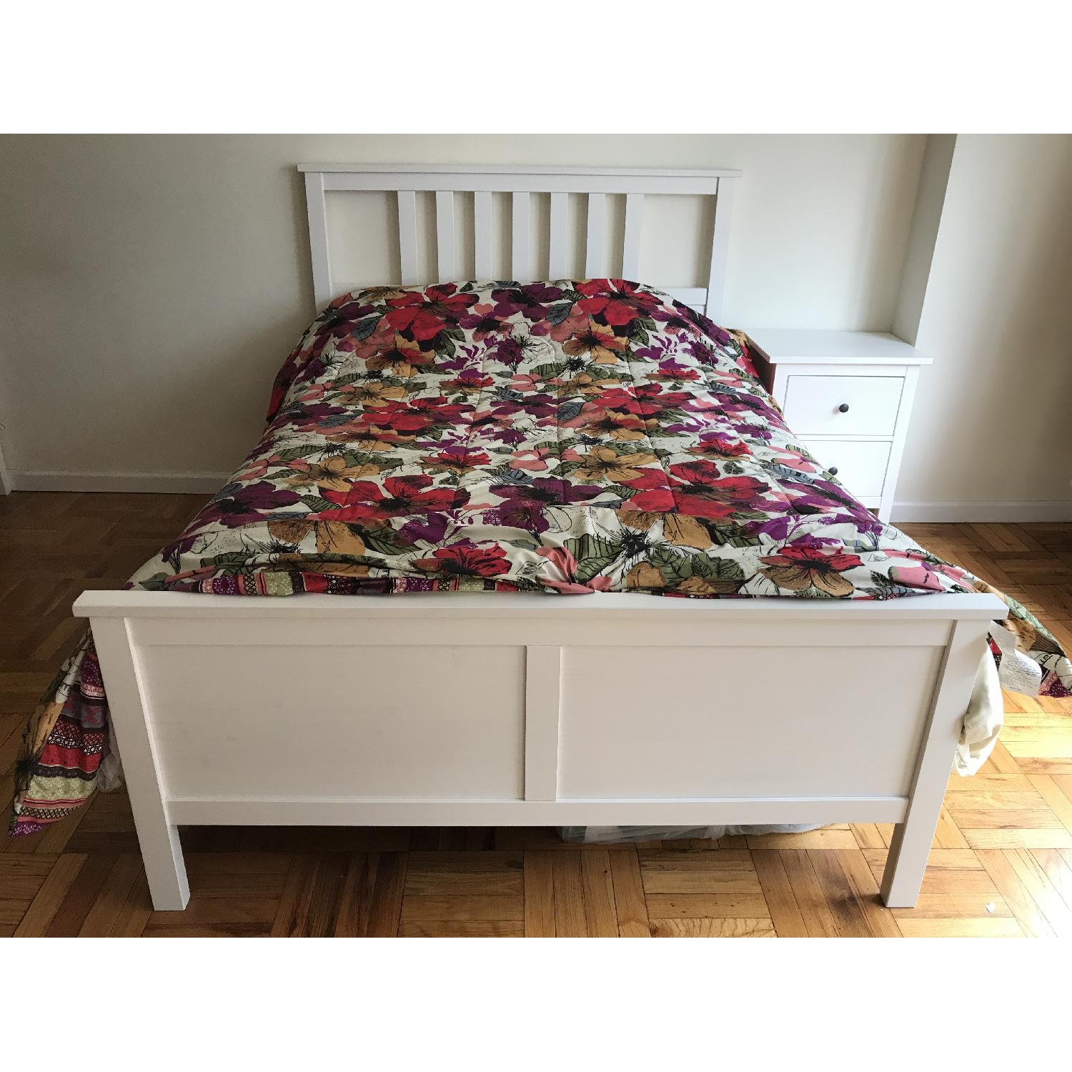 Ikea Hemnes Bed Frame + Nightstand - image-3