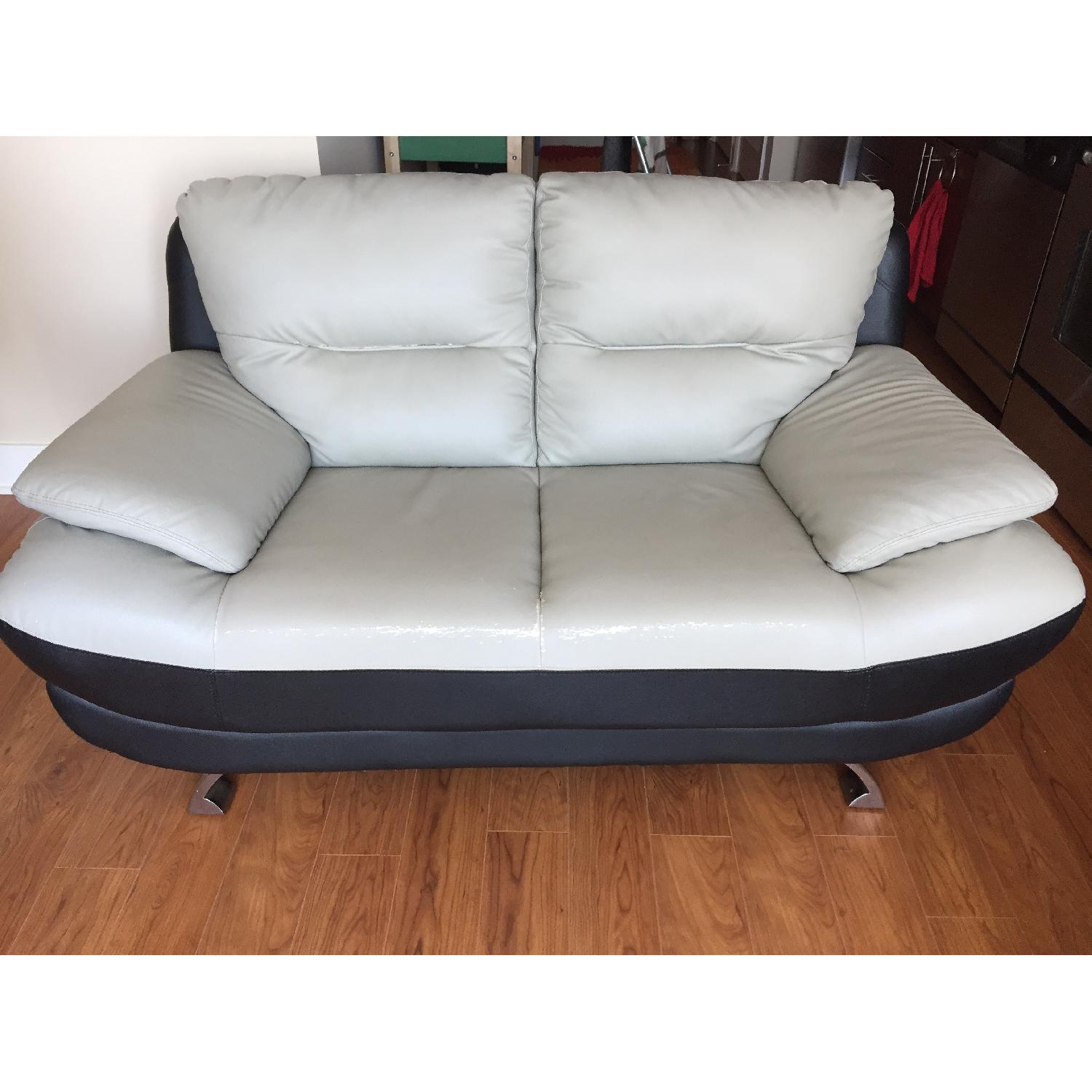 Grey & Black Couch - image-1