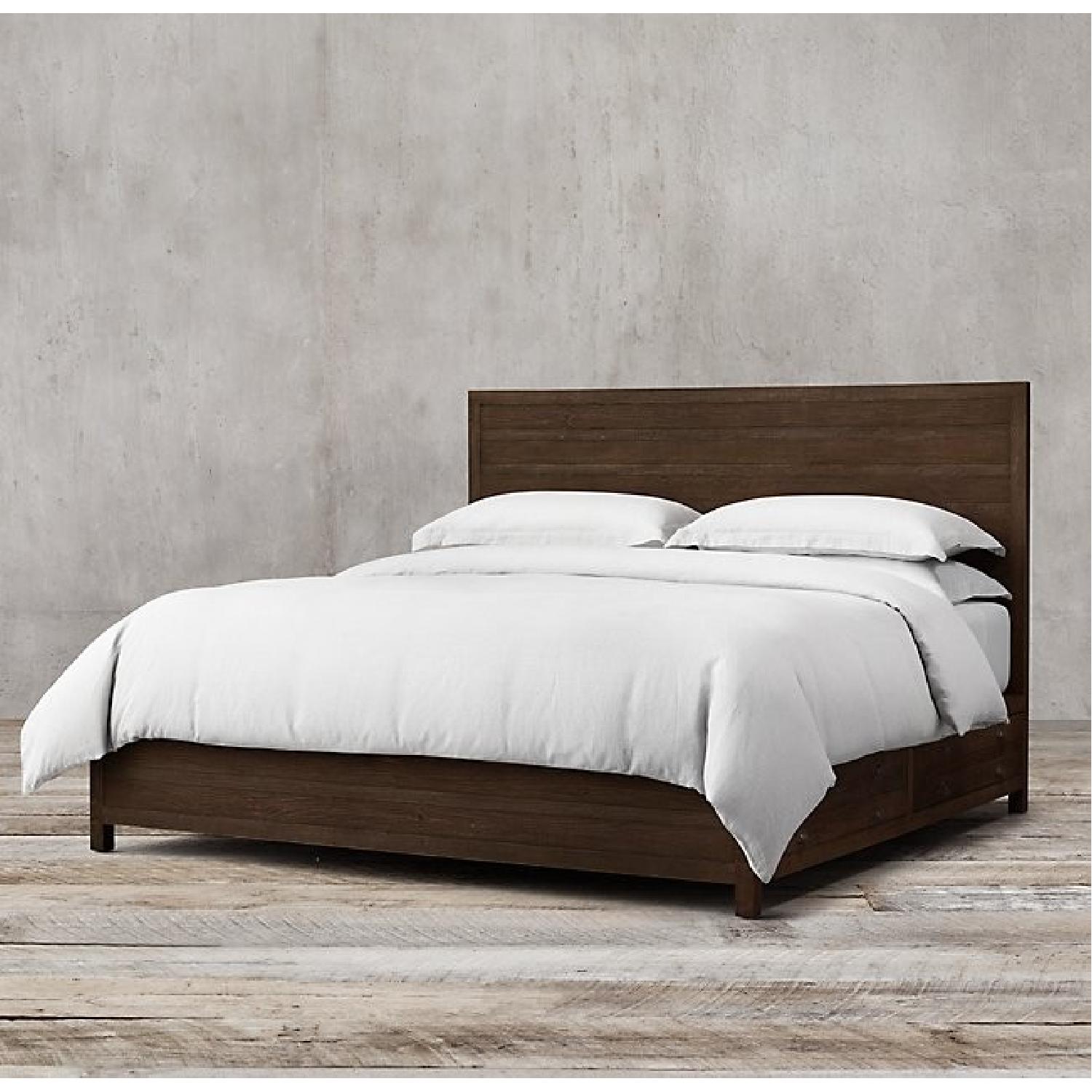 Restoration Hardware Printmaker's Storage Bed - image-1