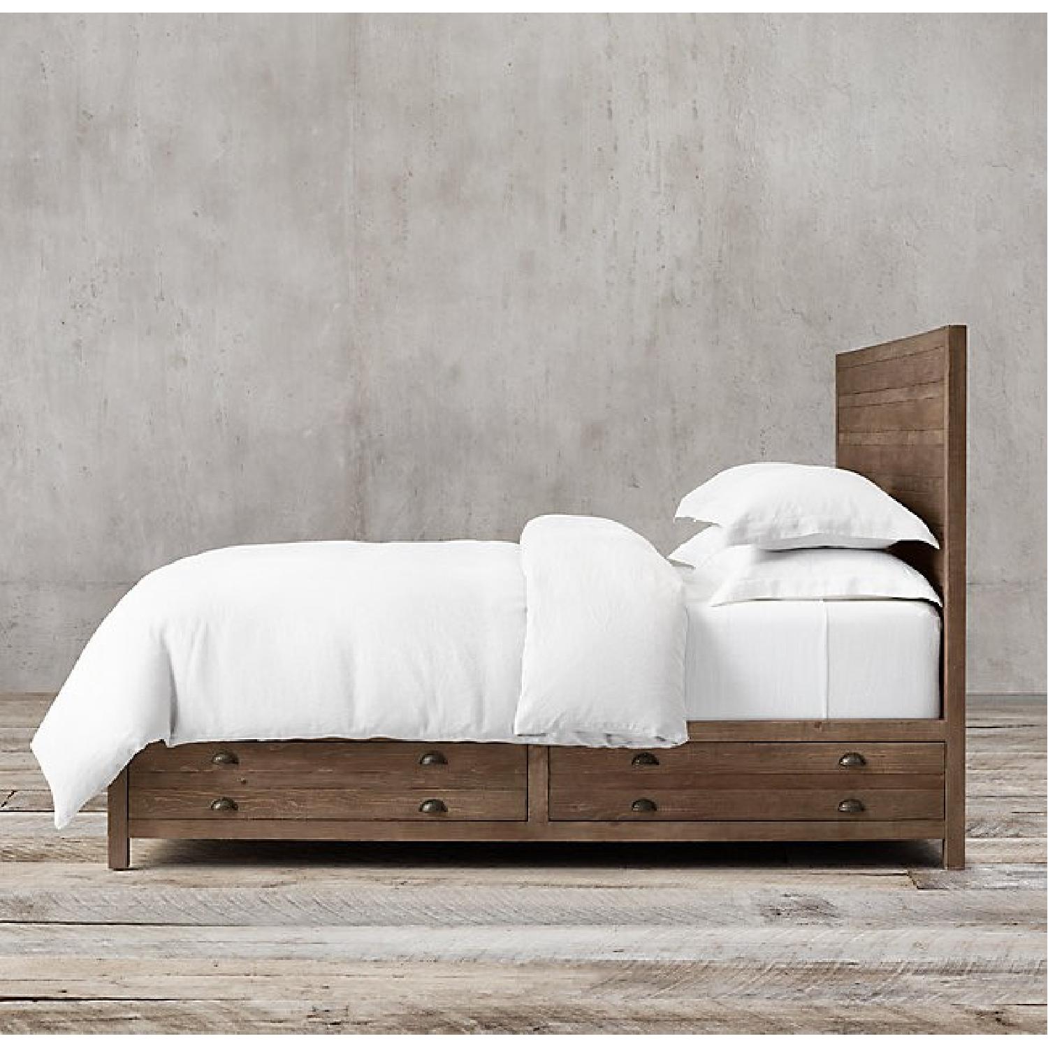 Restoration Hardware Printmaker's Storage Bed - image-6