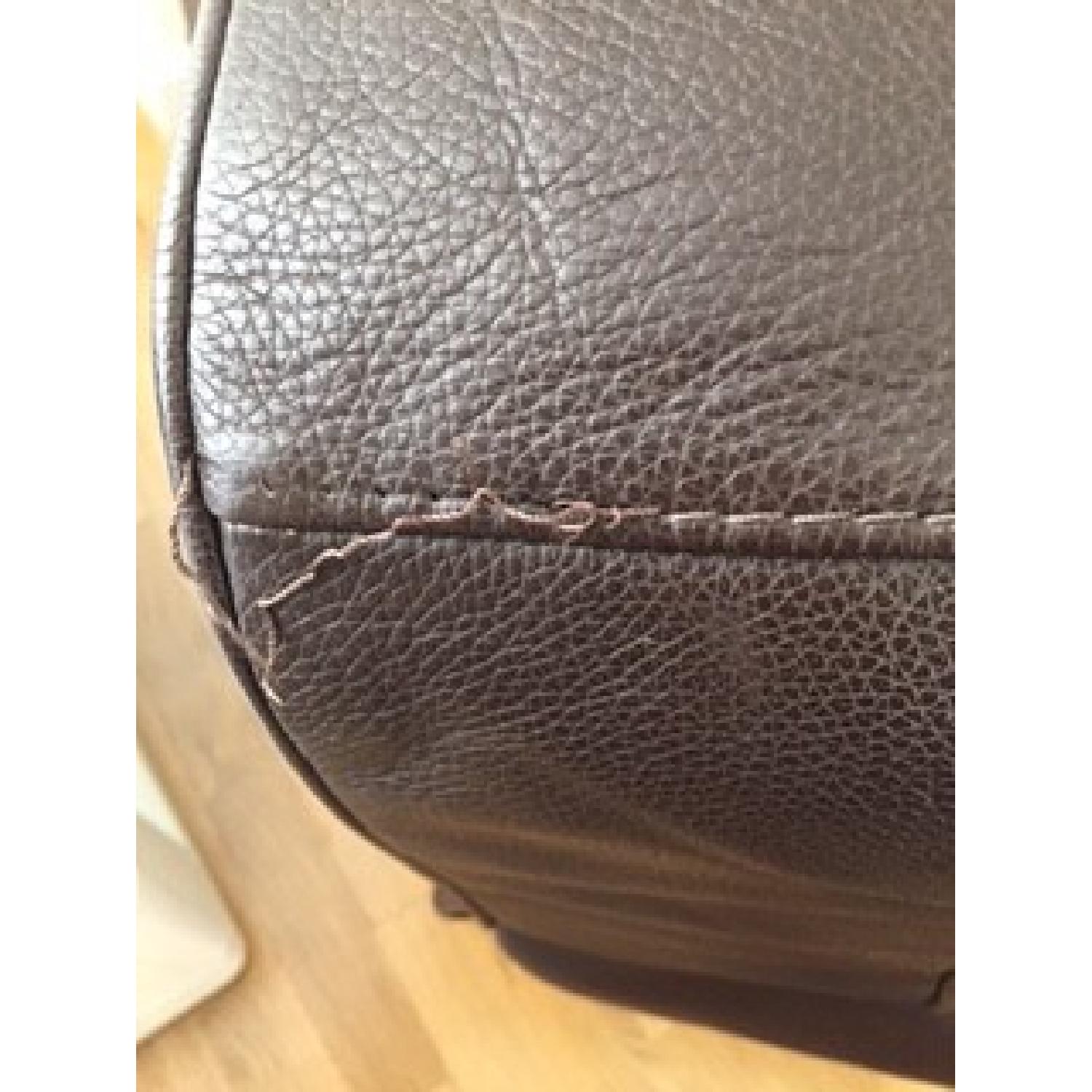 Pier 1 Leather Armchair - image-4
