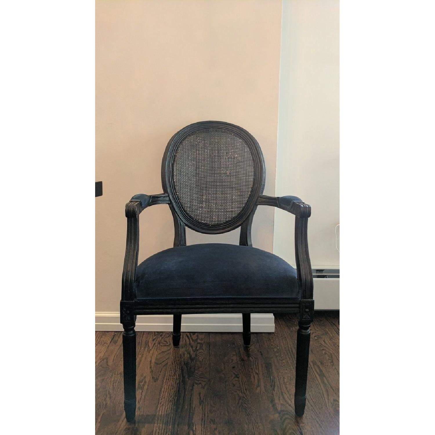 Restoration Hardware Vintage French Armchairs - image-3