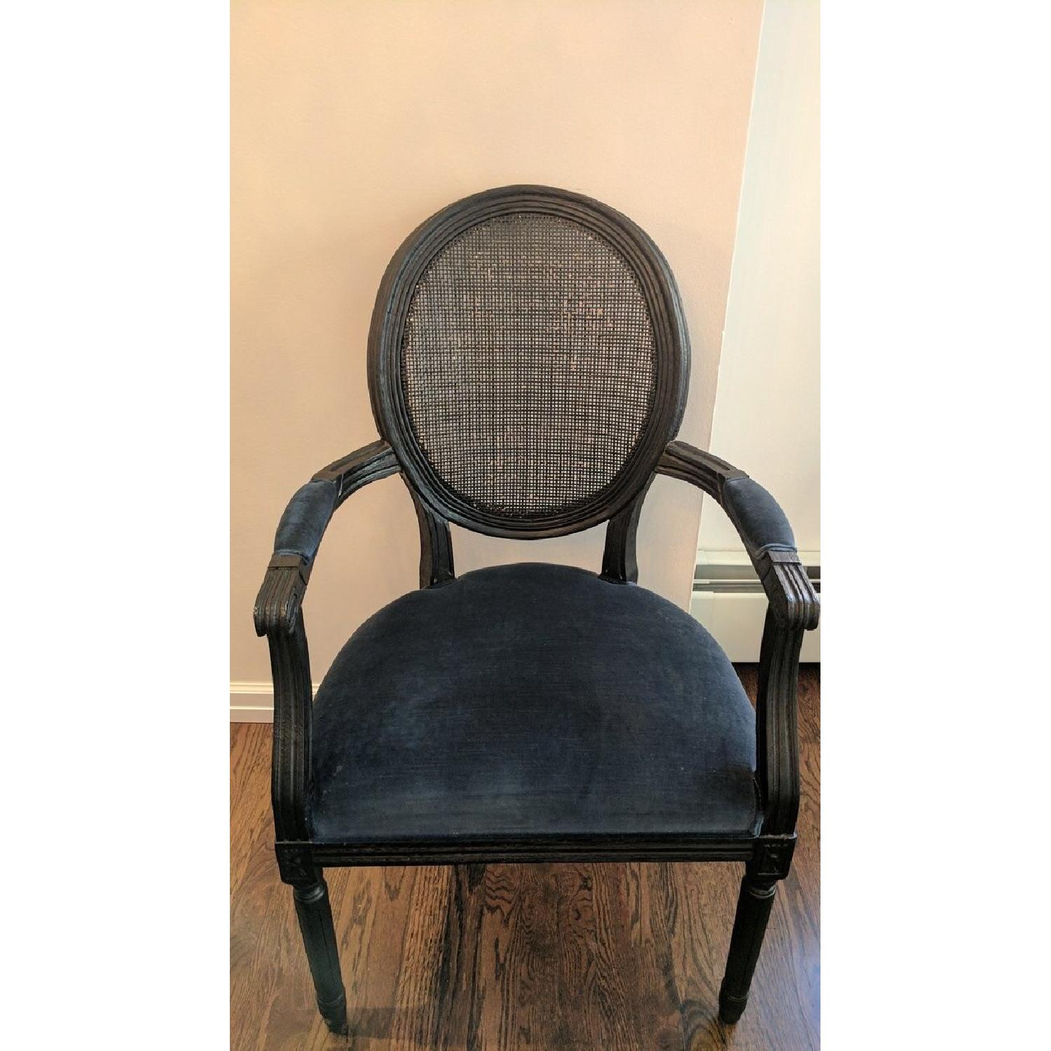 Restoration Hardware Vintage French Armchairs - image-4