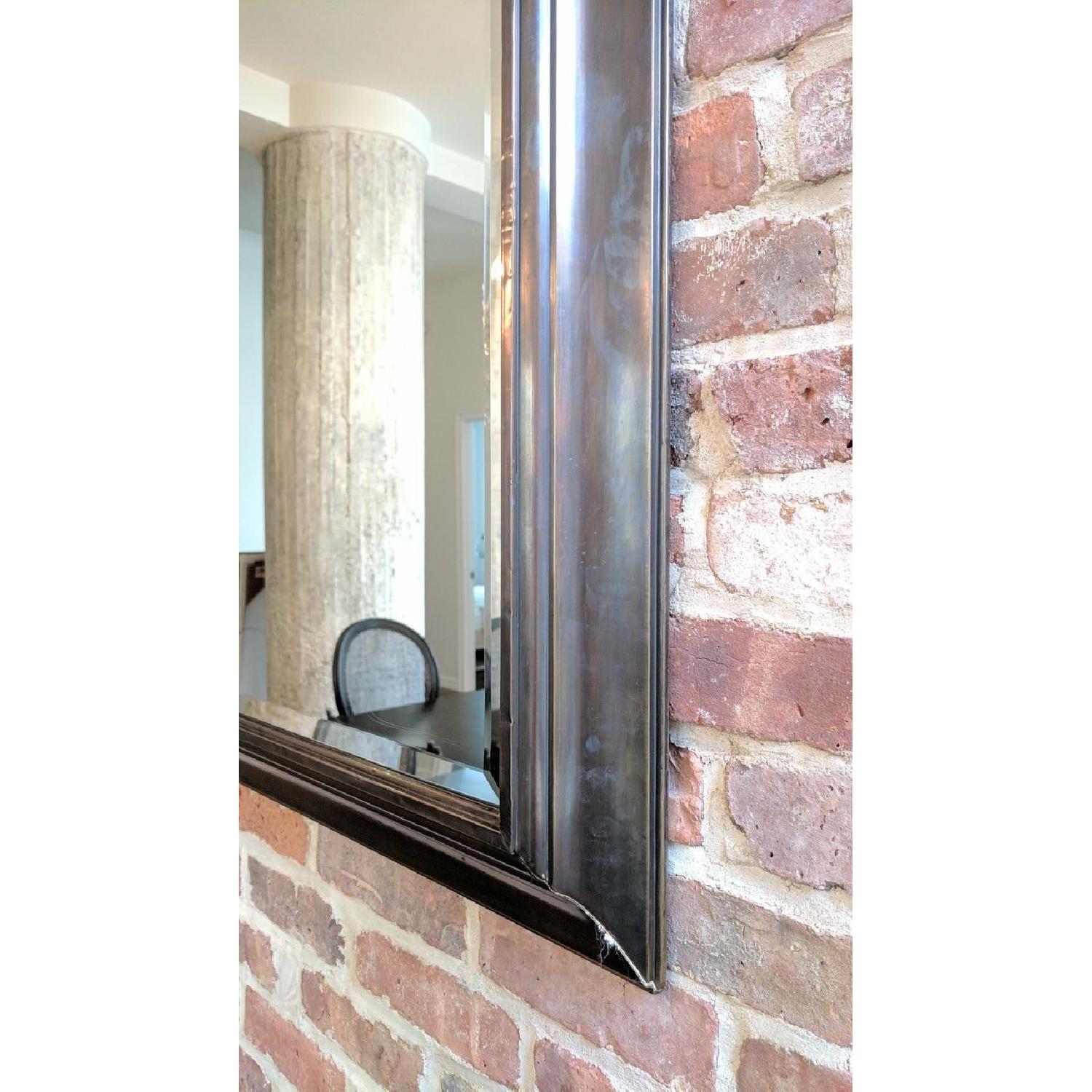 Restoration Hardware Brass Mirror - image-2