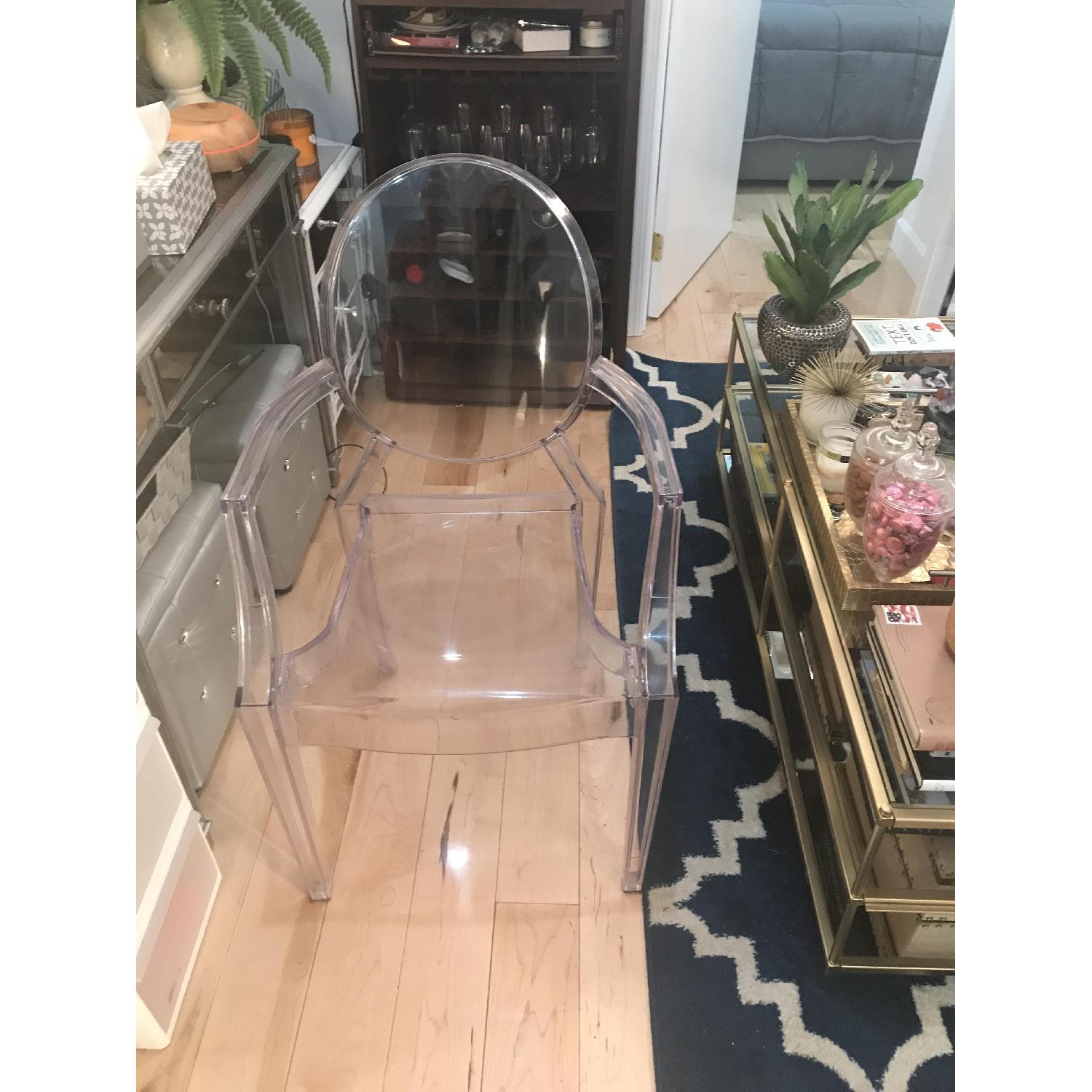 Lucite Arm Chair - image-1