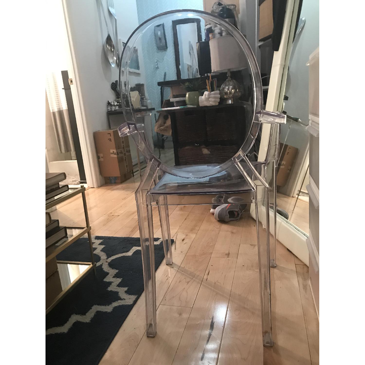 Lucite Arm Chair - image-4