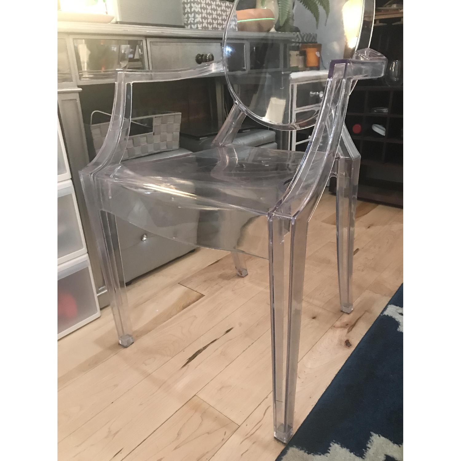 Lucite Arm Chair - image-6