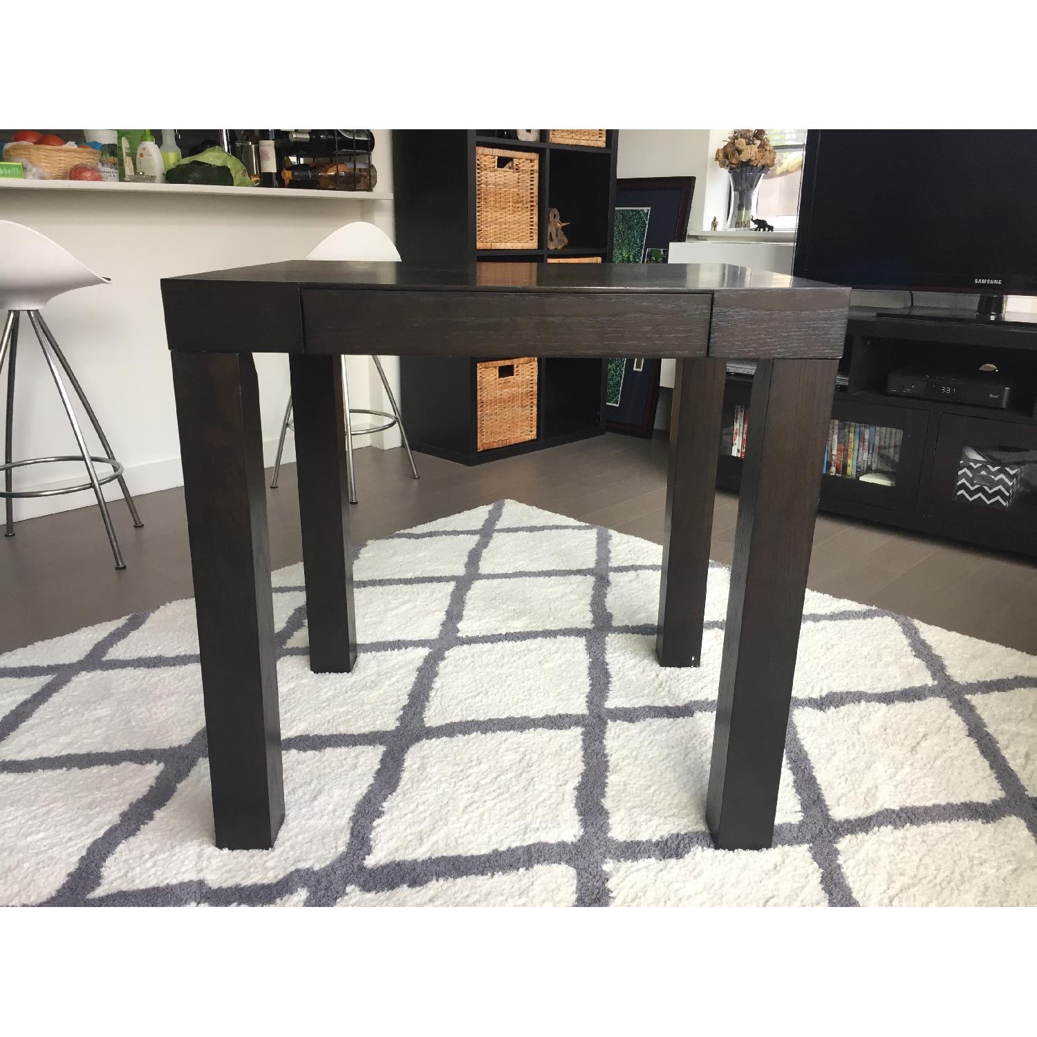 West Elm Mini Parsons Desk in Espresso - image-1