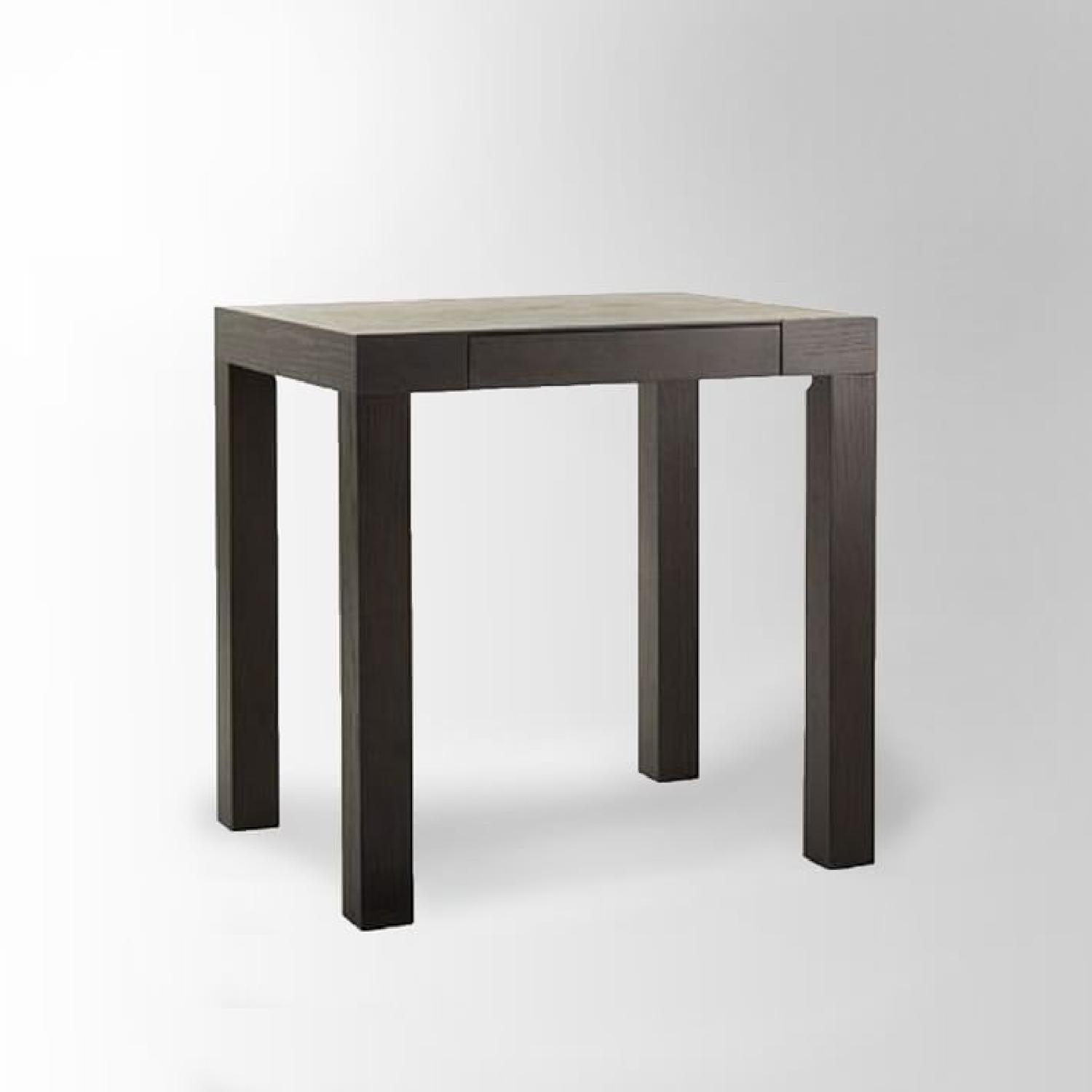 West Elm Mini Parsons Desk in Espresso - image-0