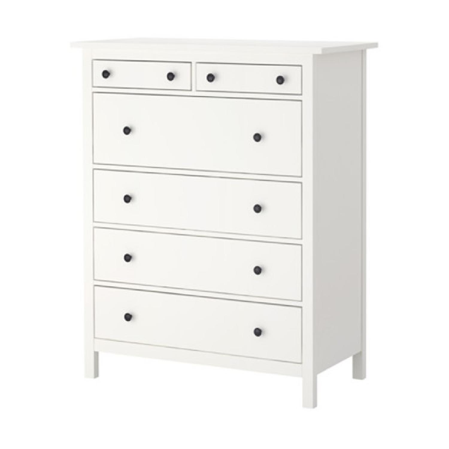 Ikea Hemnes 6-Drawer Dresser w/ Chic Drawer Pulls - image-1