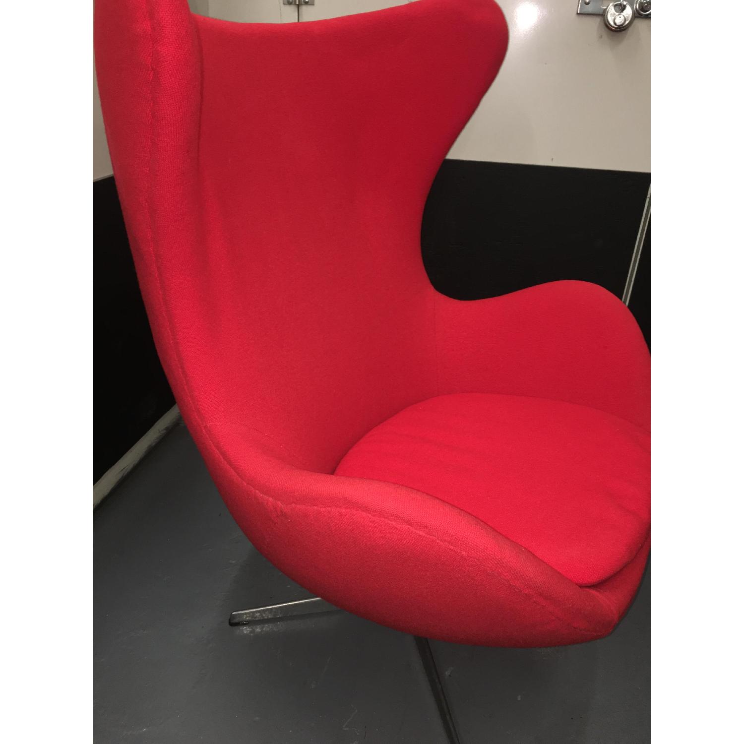 Arne Jacobsen Fritz Hansen Stamped Egg Chair - image-2