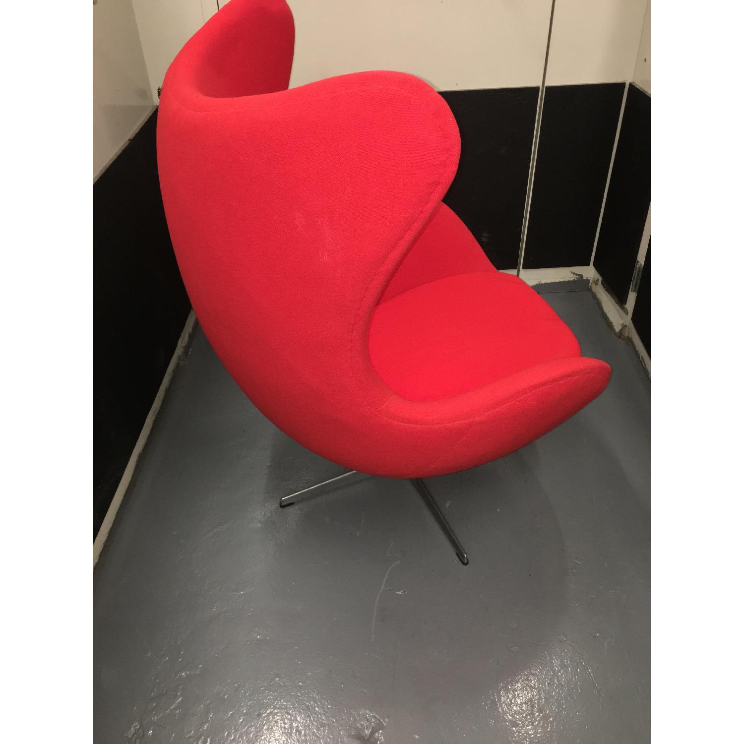 Arne Jacobsen Fritz Hansen Stamped Egg Chair - image-3