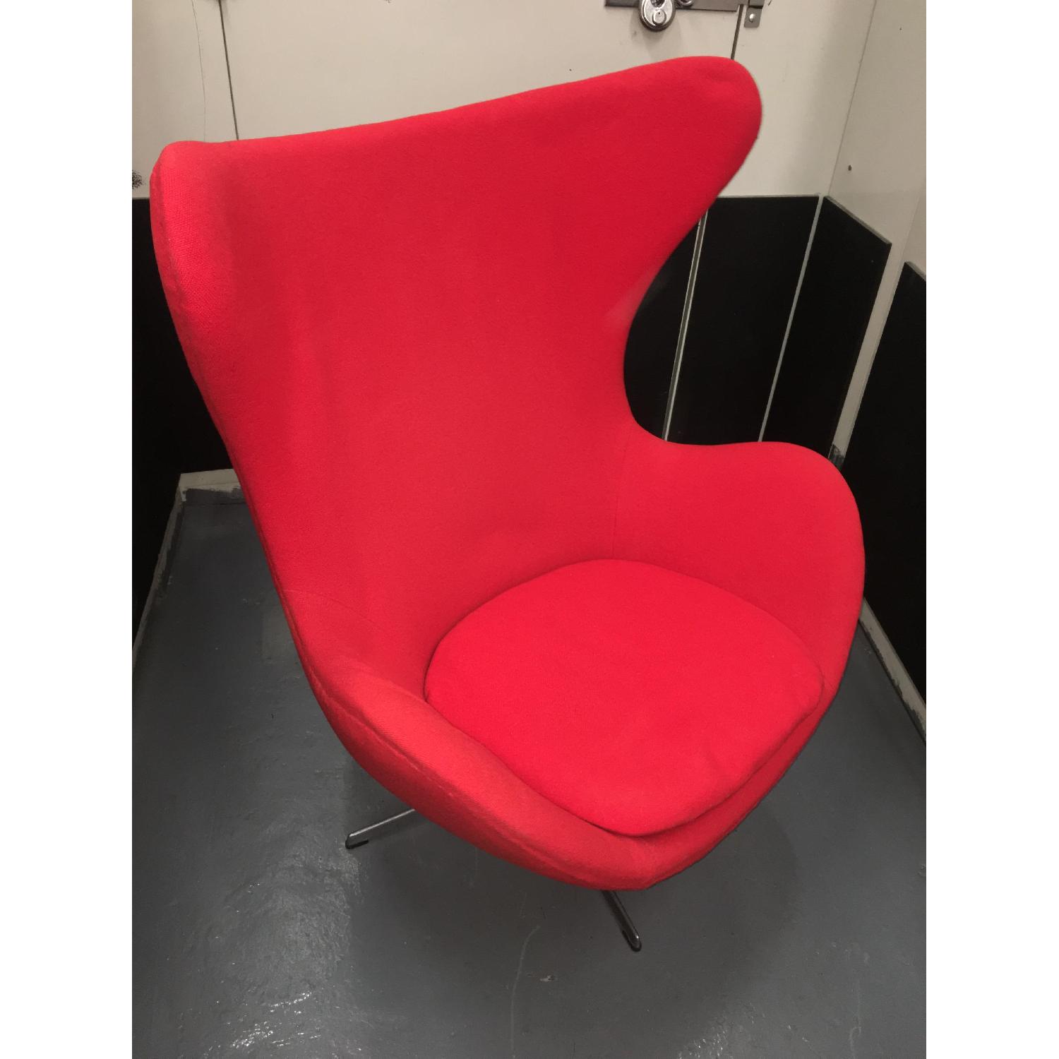 Arne Jacobsen Fritz Hansen Stamped Egg Chair - image-5