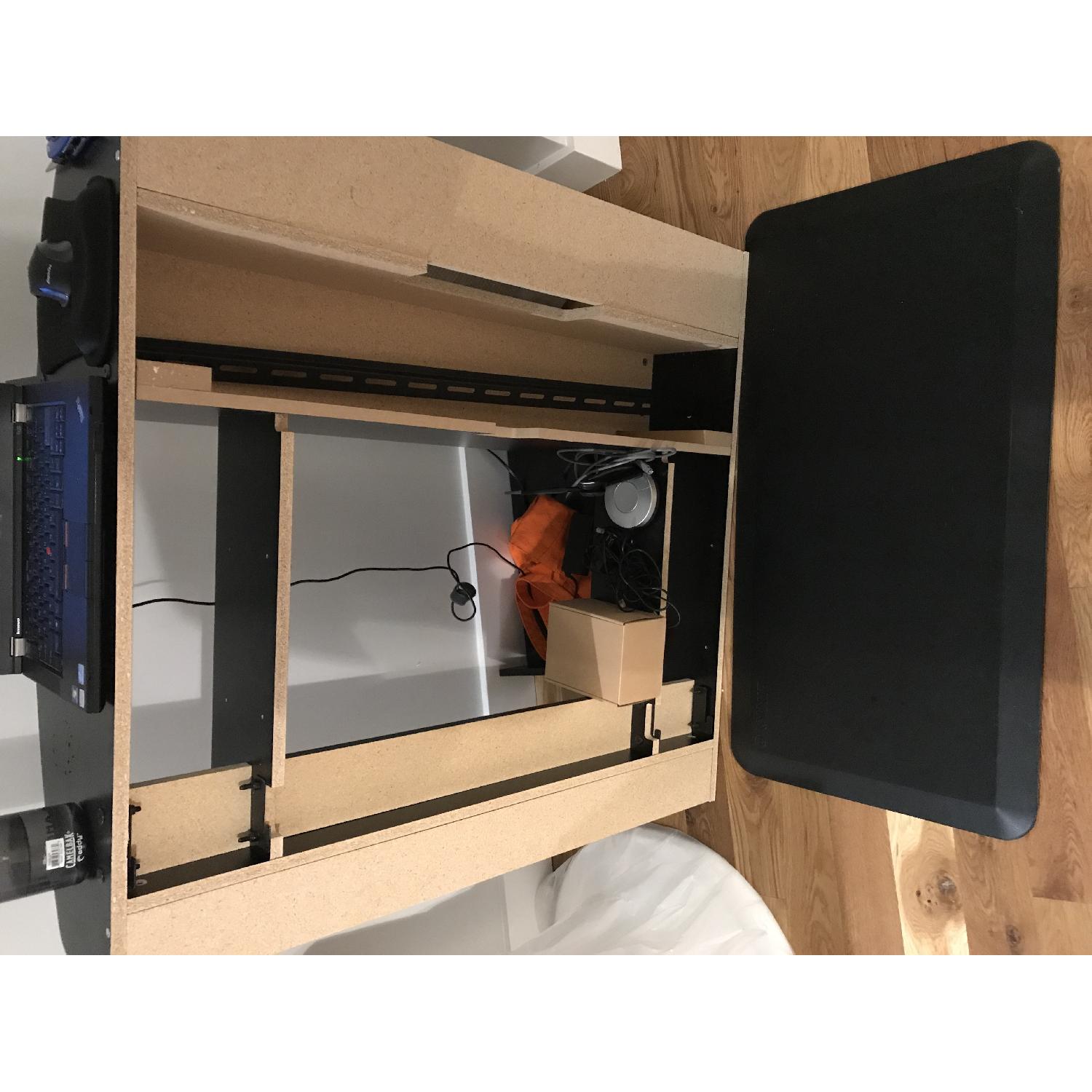 Prepac Manufacturing Floating Desk w/ Storage - image-4