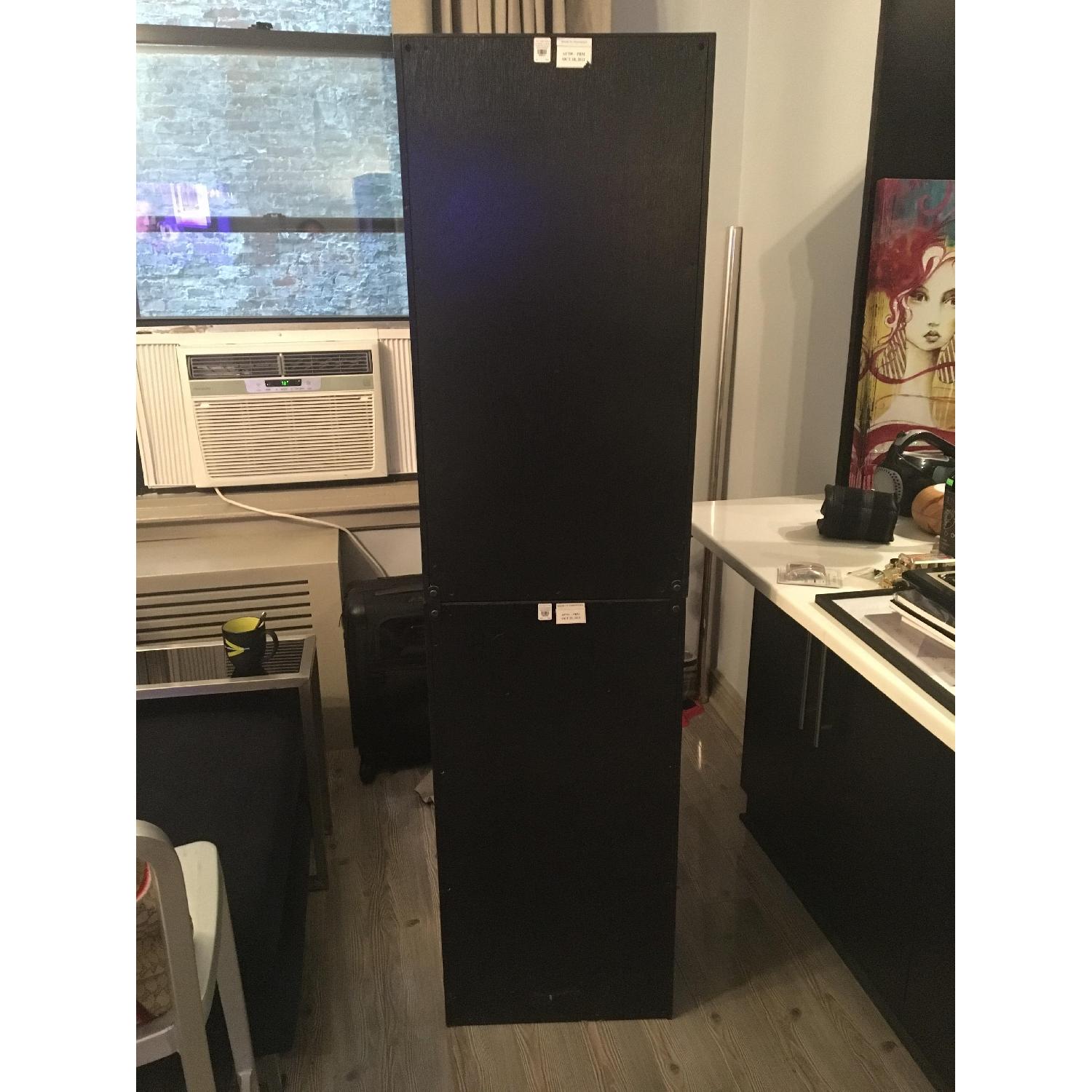 Pottery Barn Modular Bar w/ Wine Grid Tower - image-2
