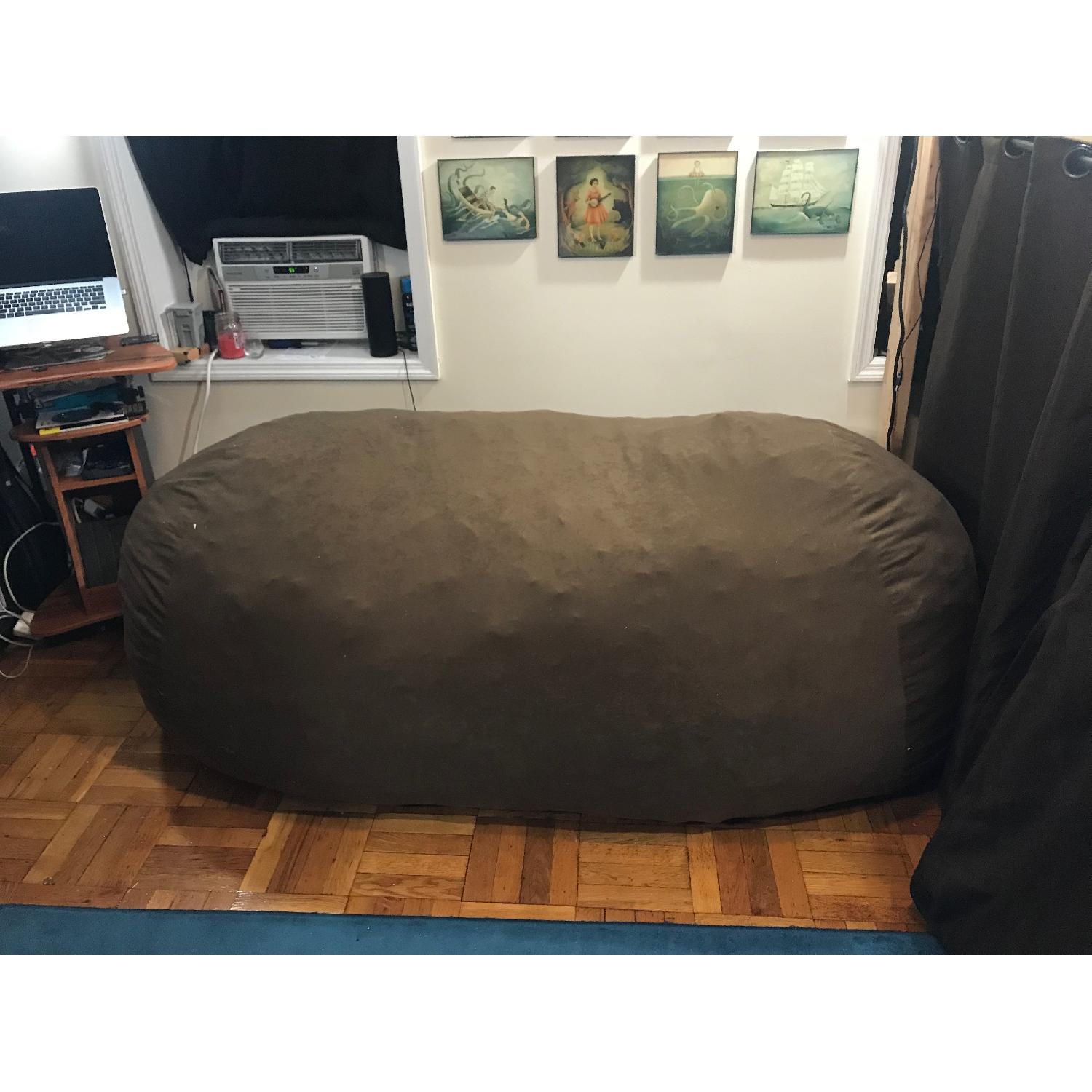 Big Joe Fuf Stuffed Foam Futon - image-1