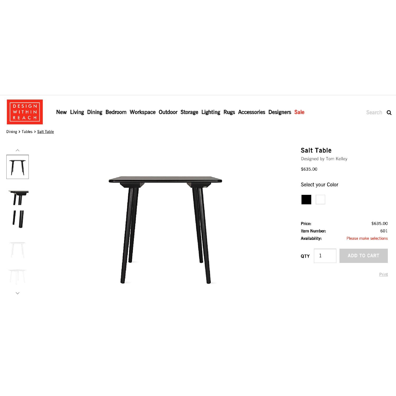 Design Within Reach Salt Kitchen Table - image-11