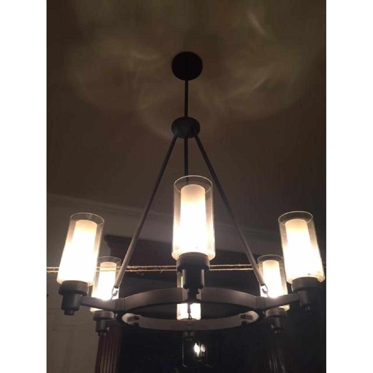 Oil Rubbed Bronze Chandelier - image-3
