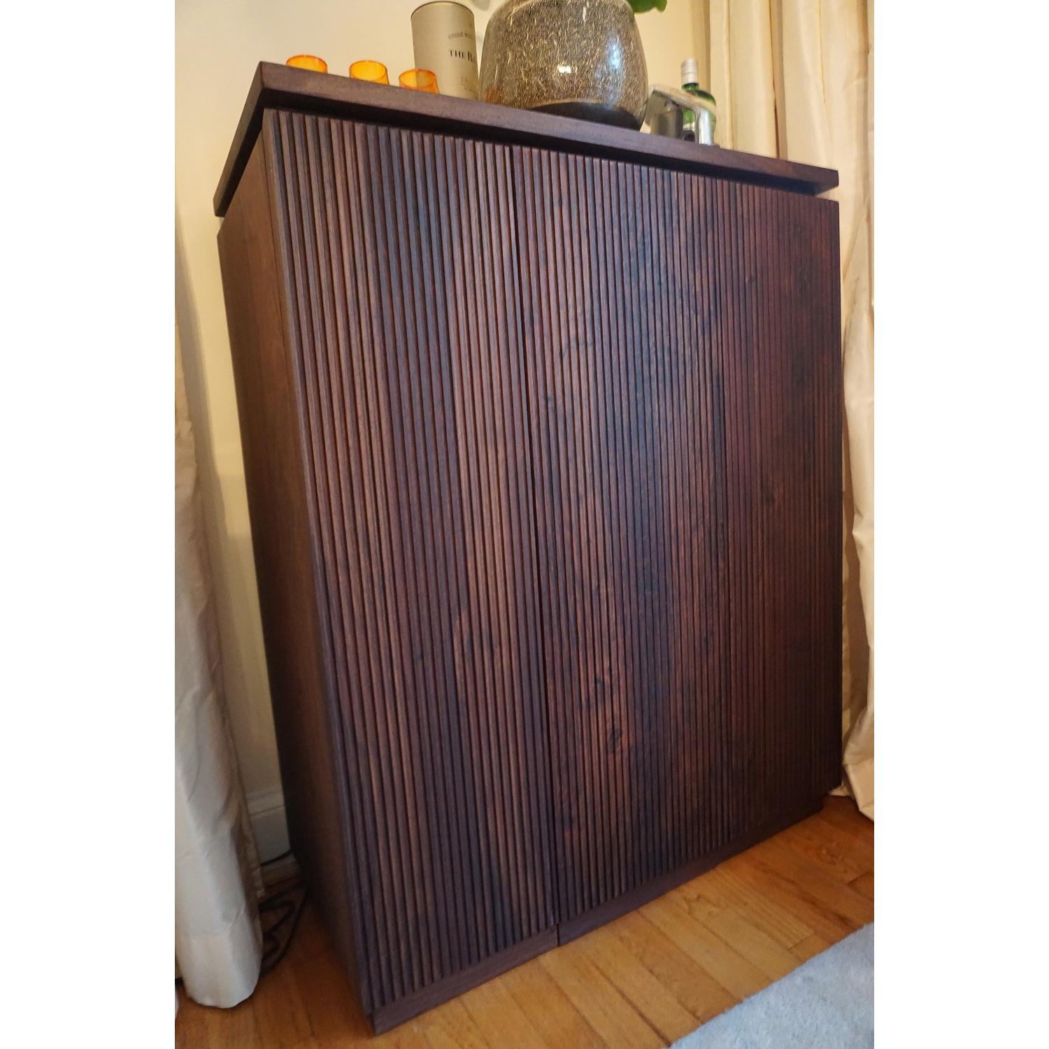Crate & Barrel Monaco Bar Cabinet - image-1