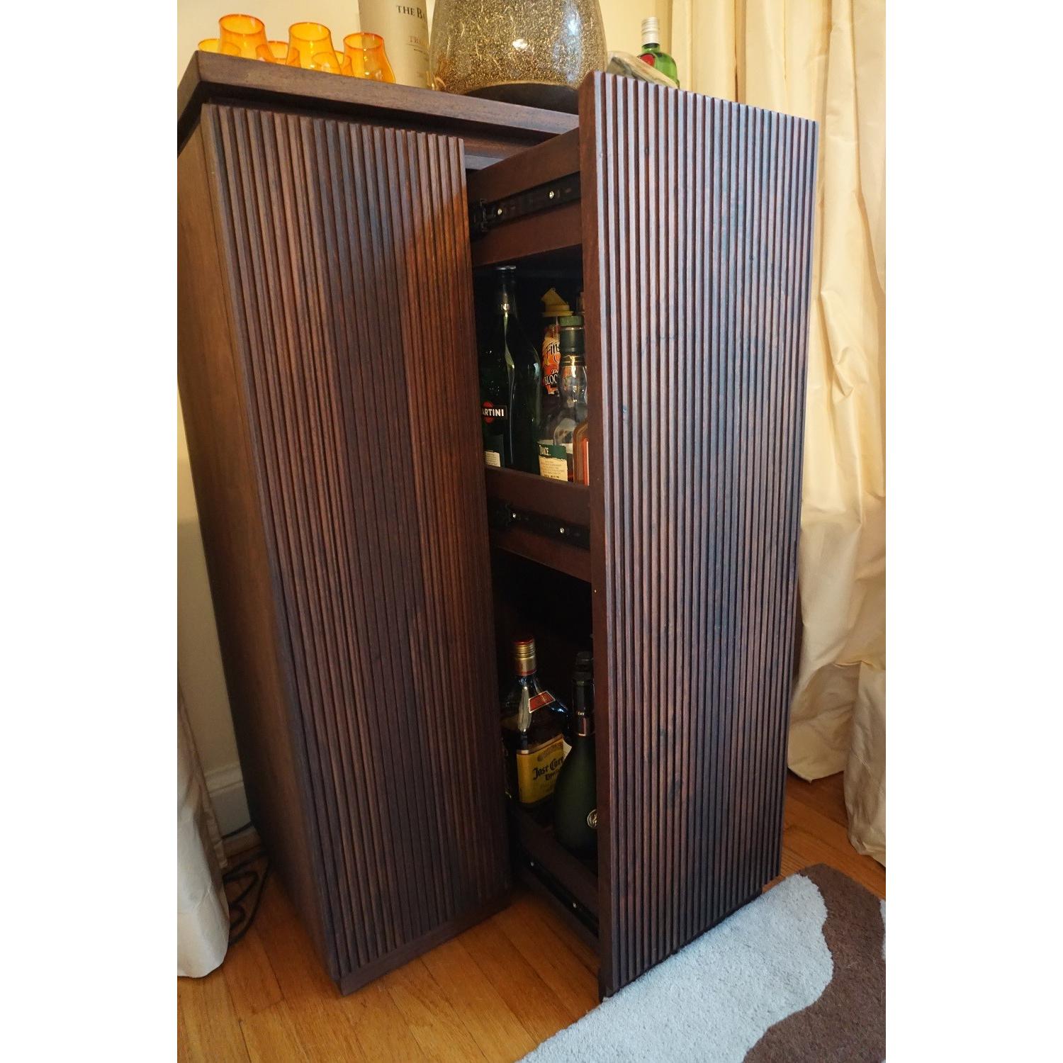 Crate & Barrel Monaco Bar Cabinet - image-3