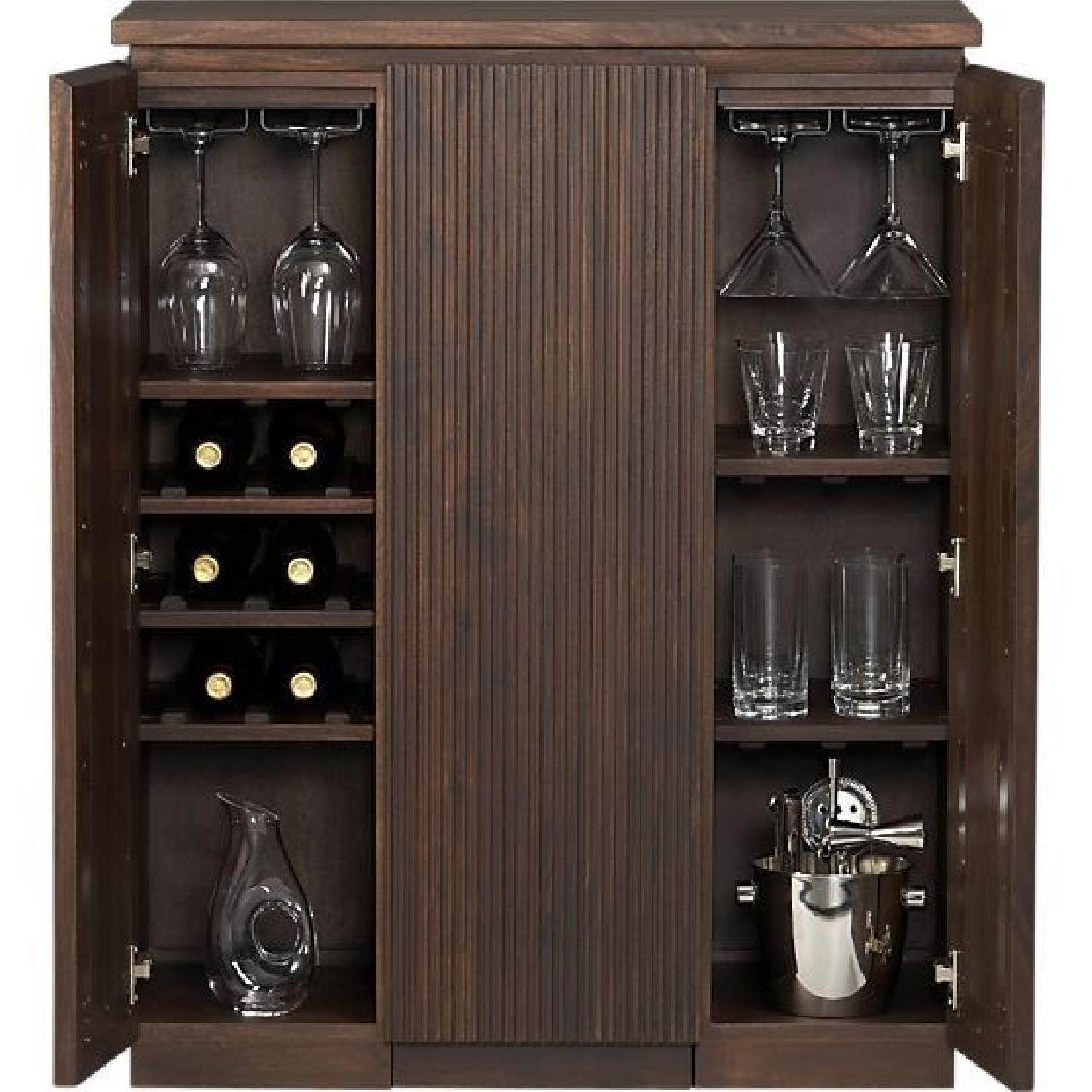 Crate & Barrel Monaco Bar Cabinet - image-5