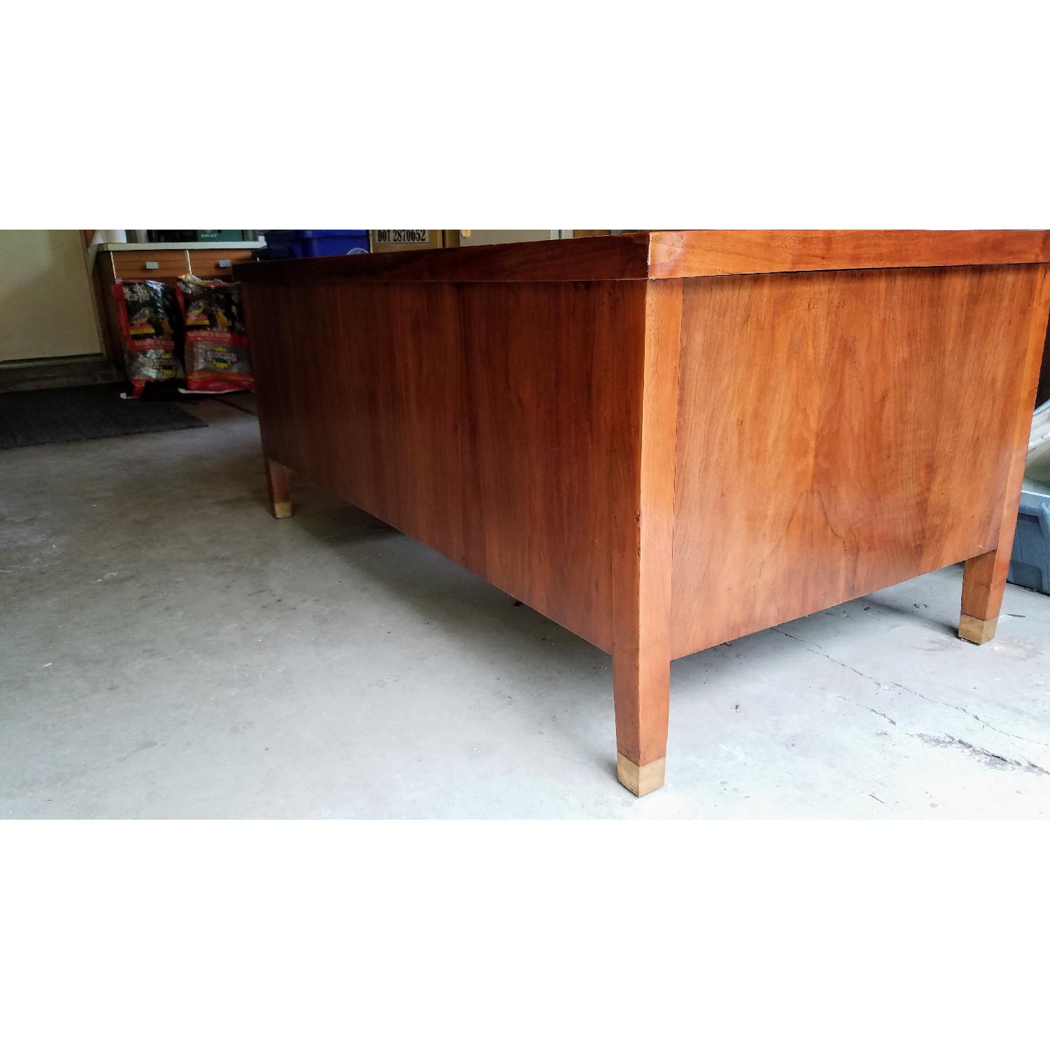 Solid Walnut Executive Desk - image-5