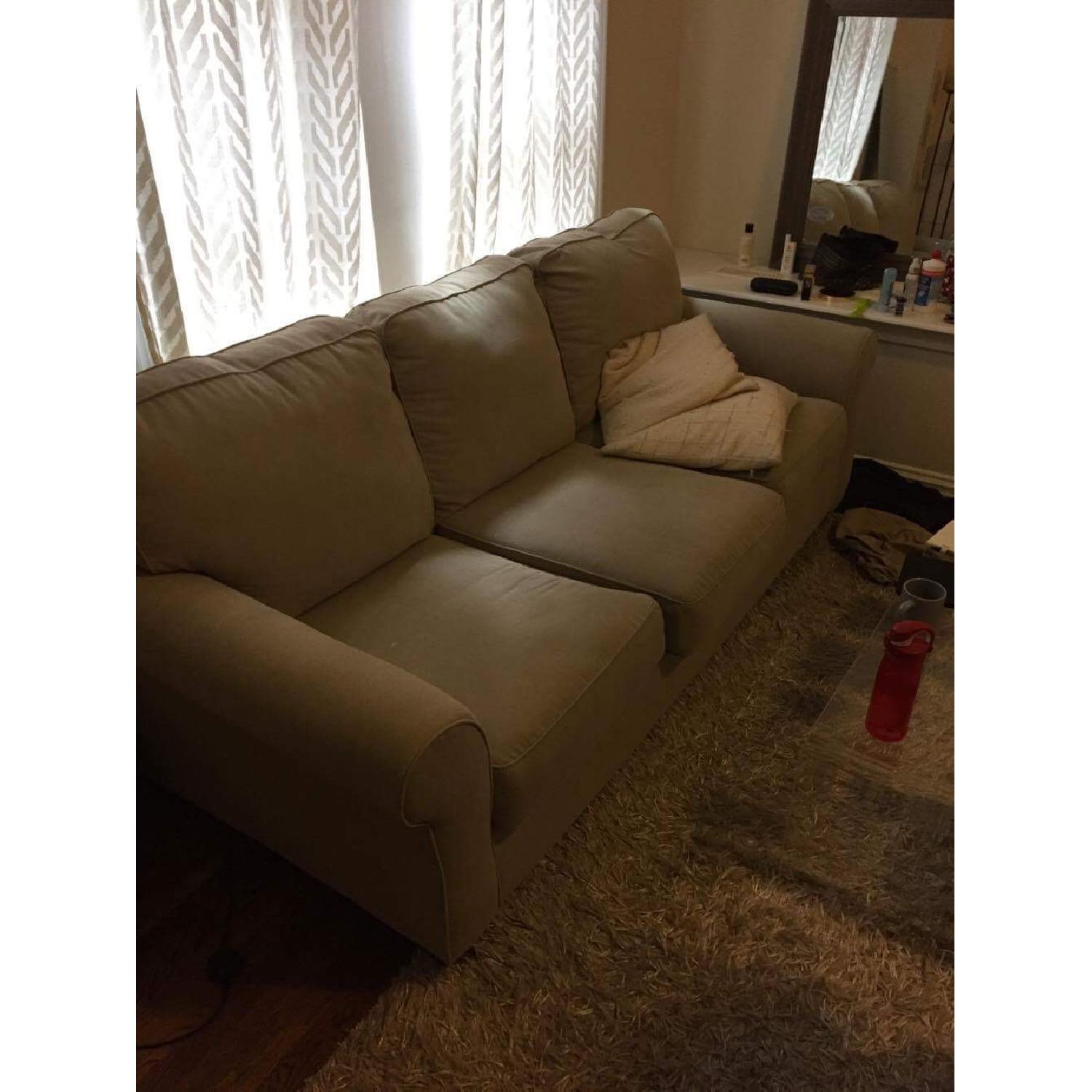 Jordan's Furniture Ashley Caci Pebble Sofa - image-2
