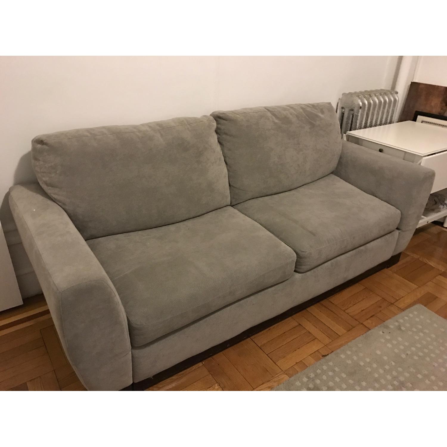 Beige Fabric Sofa - image-2