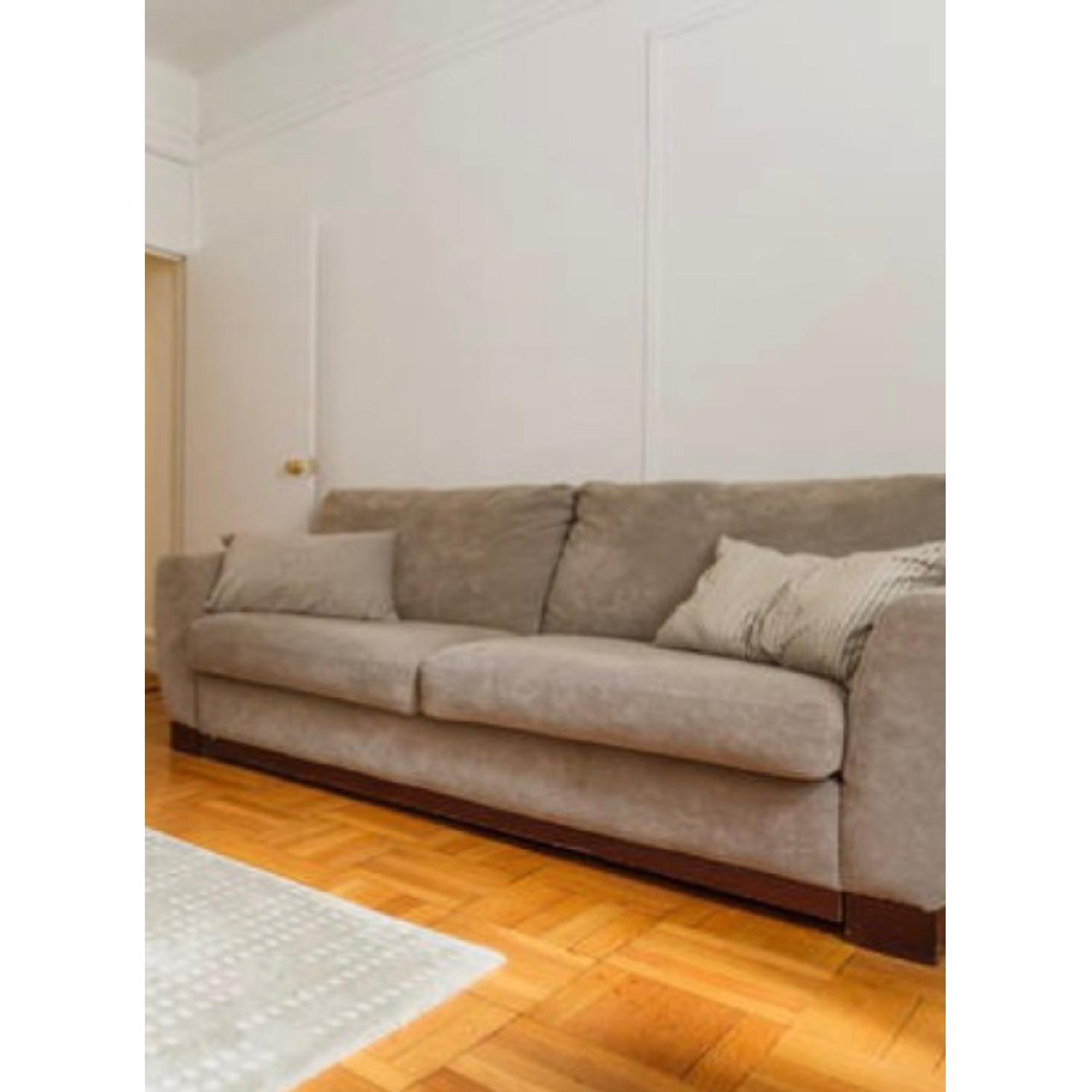 Beige Fabric Sofa - image-4