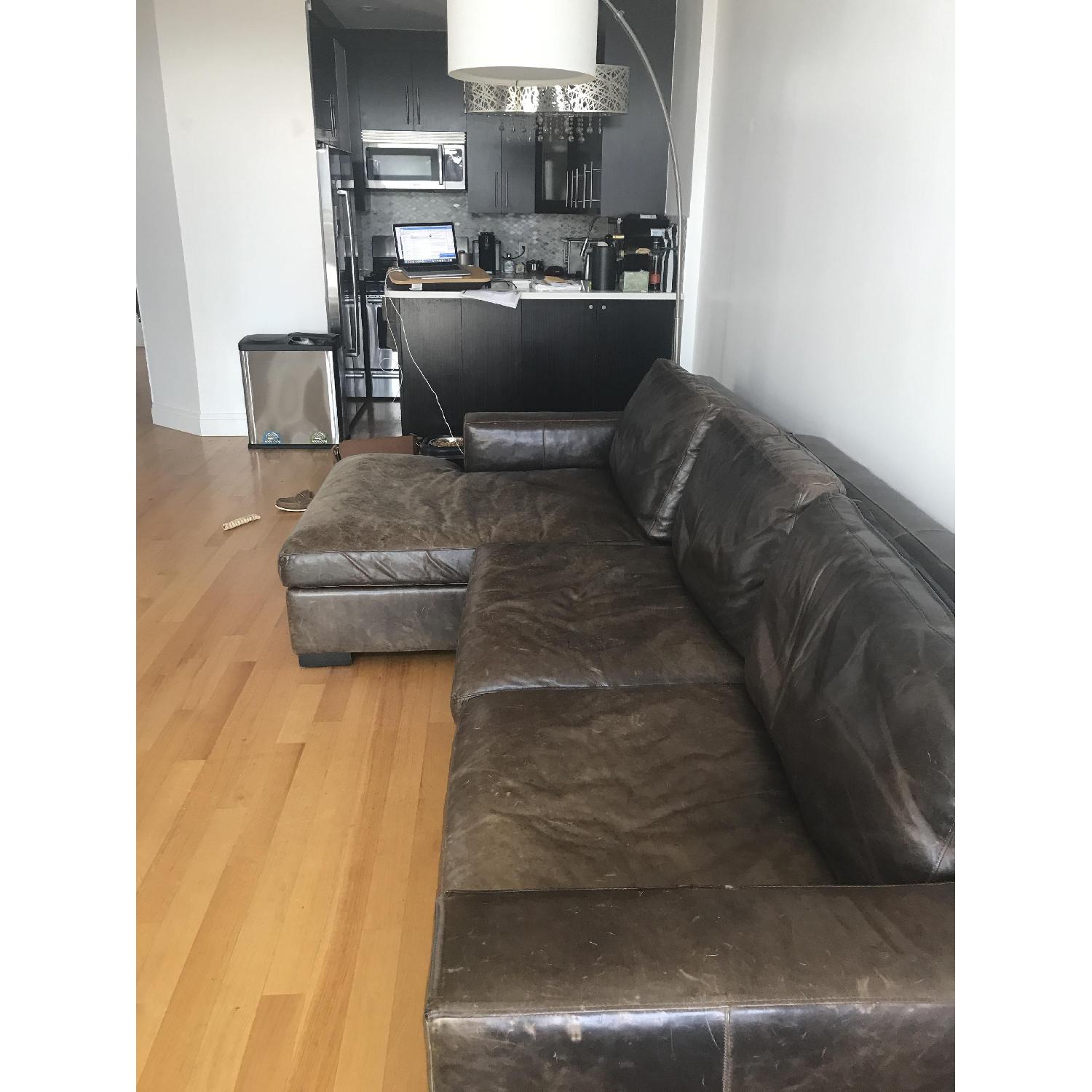 HD Buttercup Claremont RAF Sectional in Brom Walnut - image-3