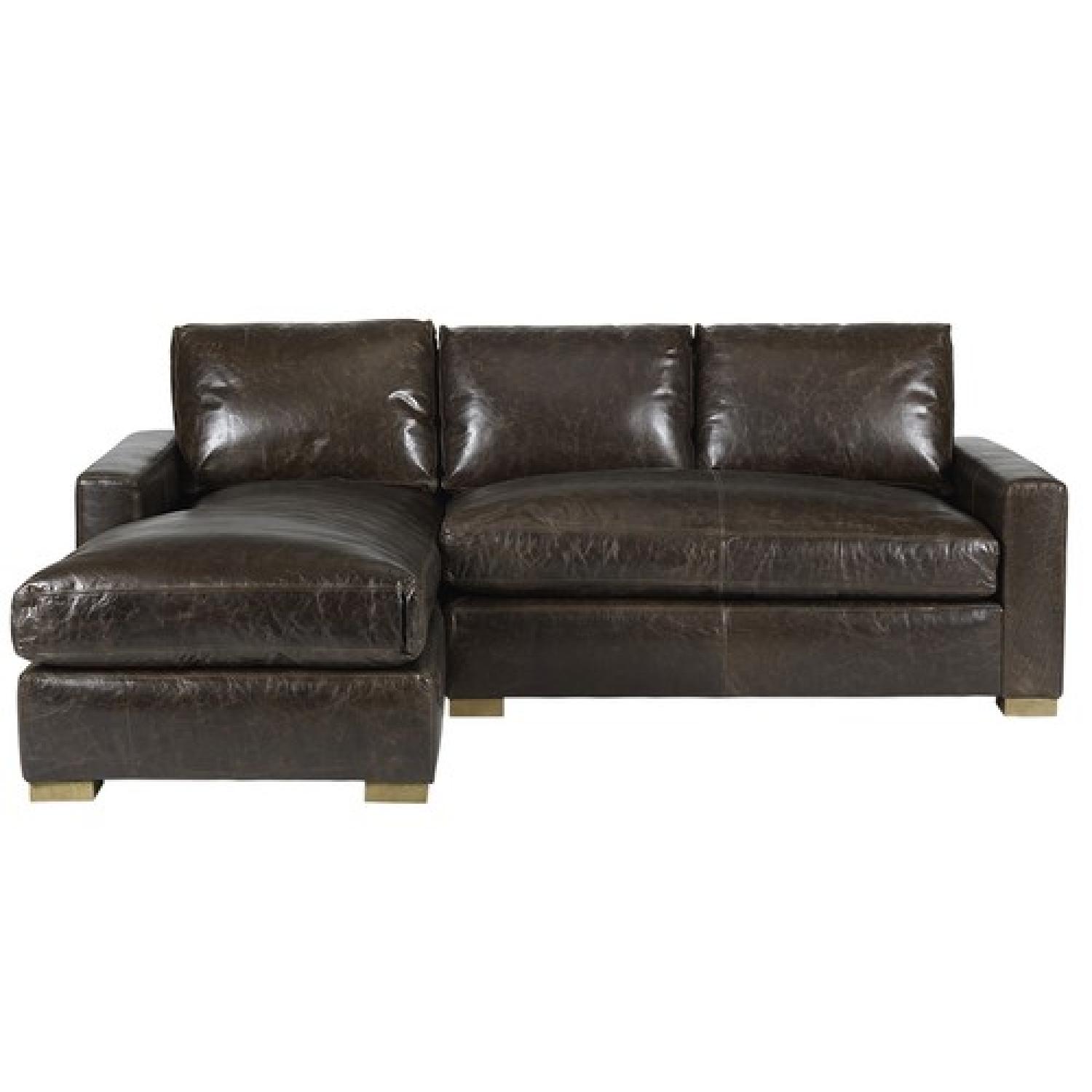 HD Buttercup Claremont RAF Sectional in Brom Walnut - image-0