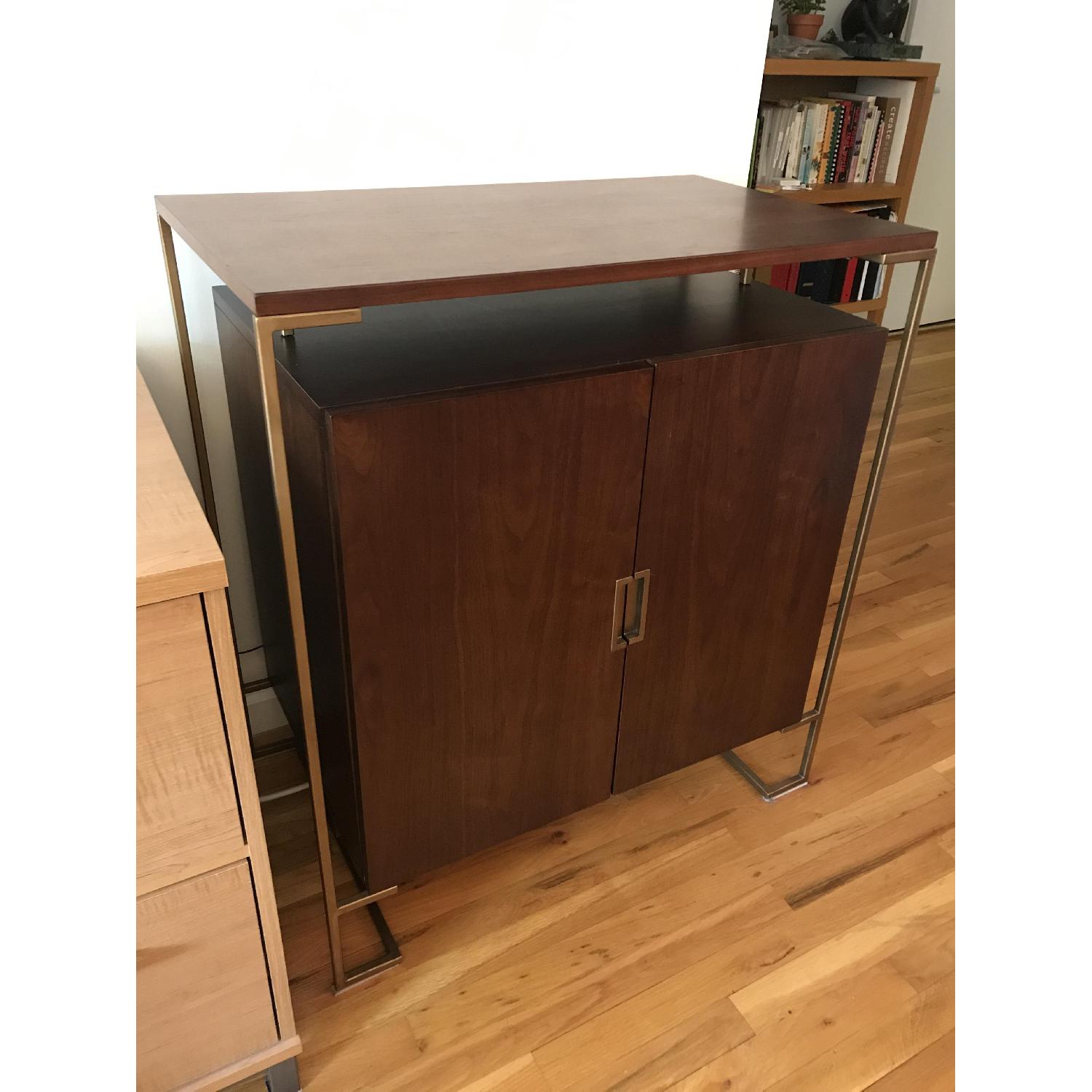 West Elm Baron Deco Bar Cabinet - image-3