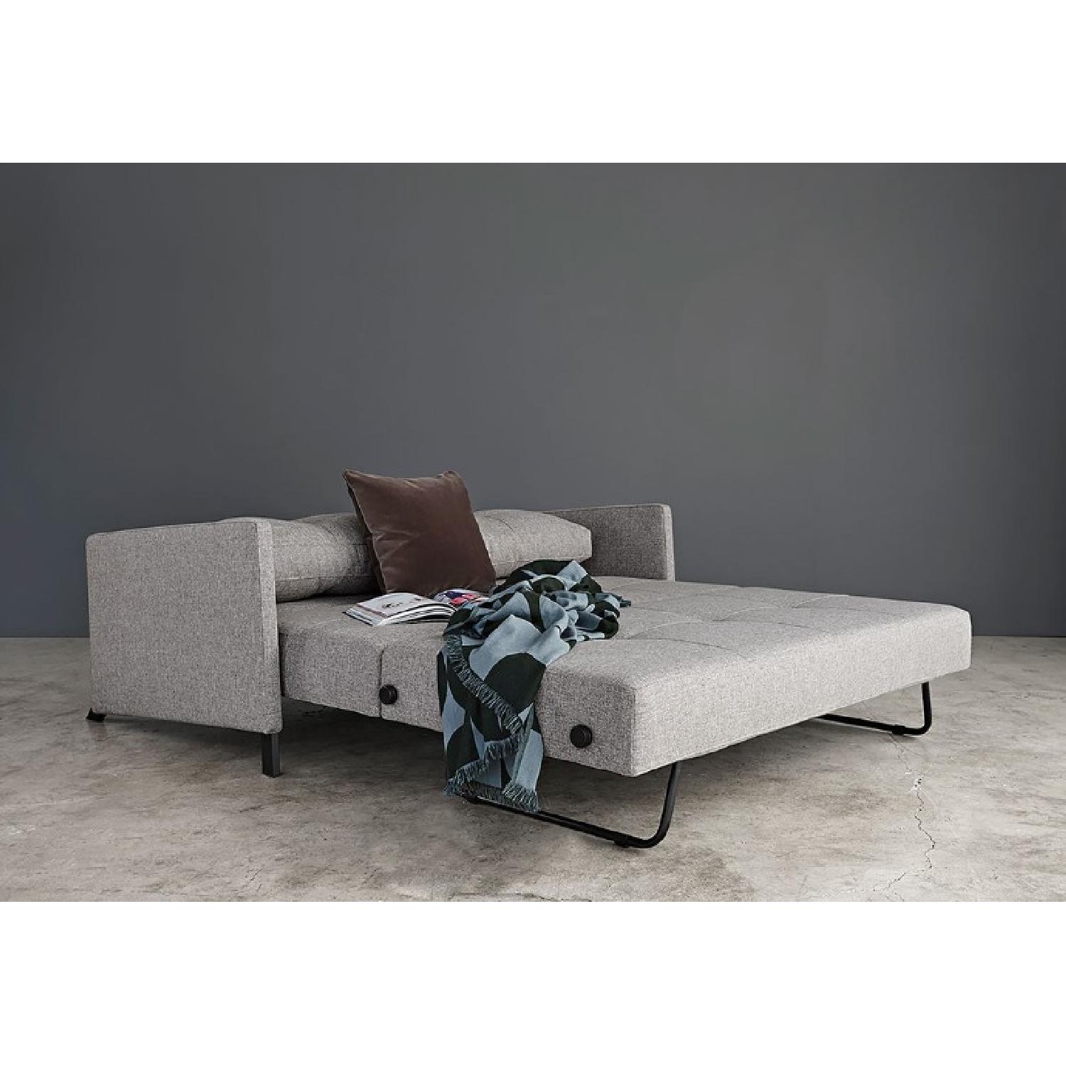 Innovation USA Textured Gray Full Size Sleeper Sofa - image-3