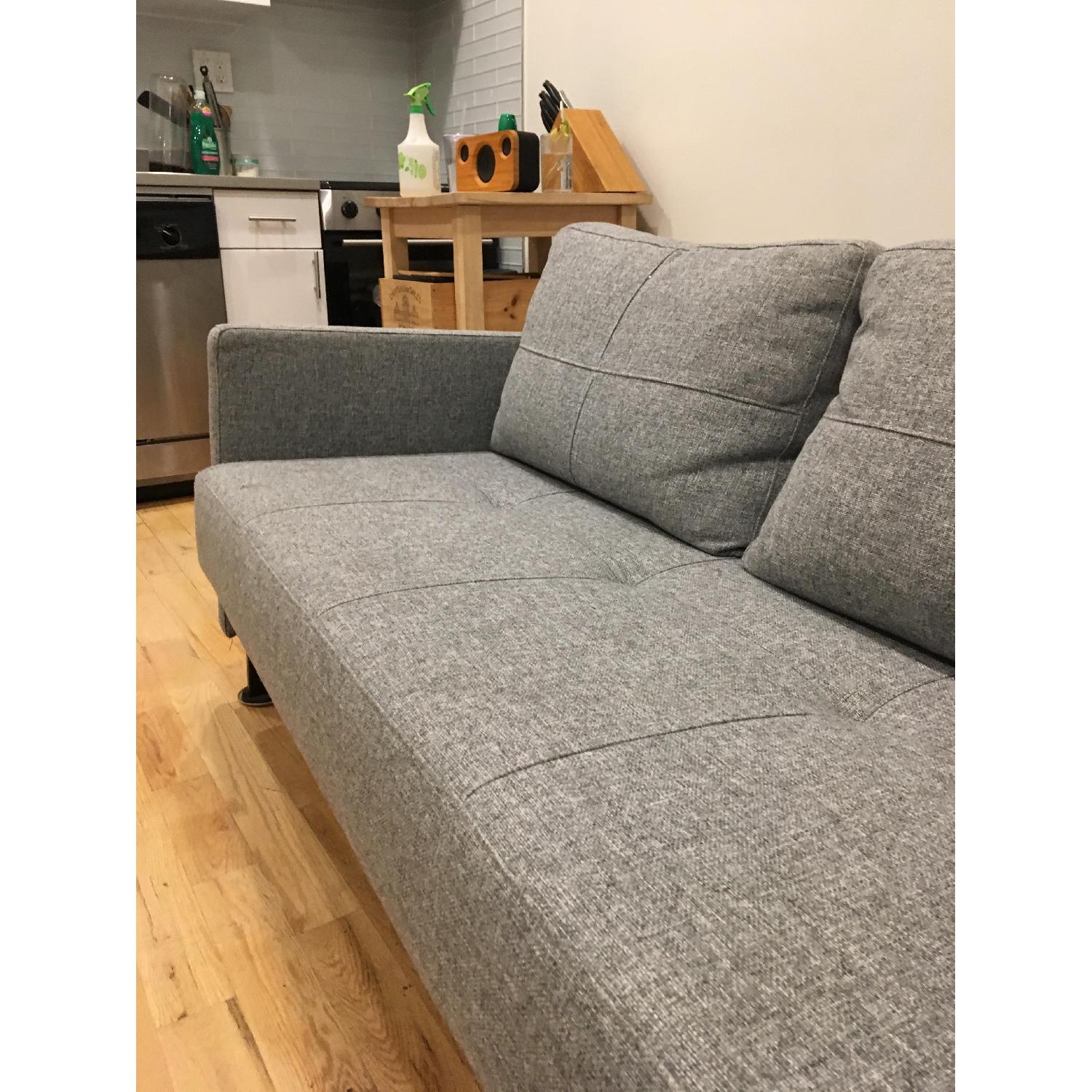 Innovation USA Textured Gray Full Size Sleeper Sofa - image-6