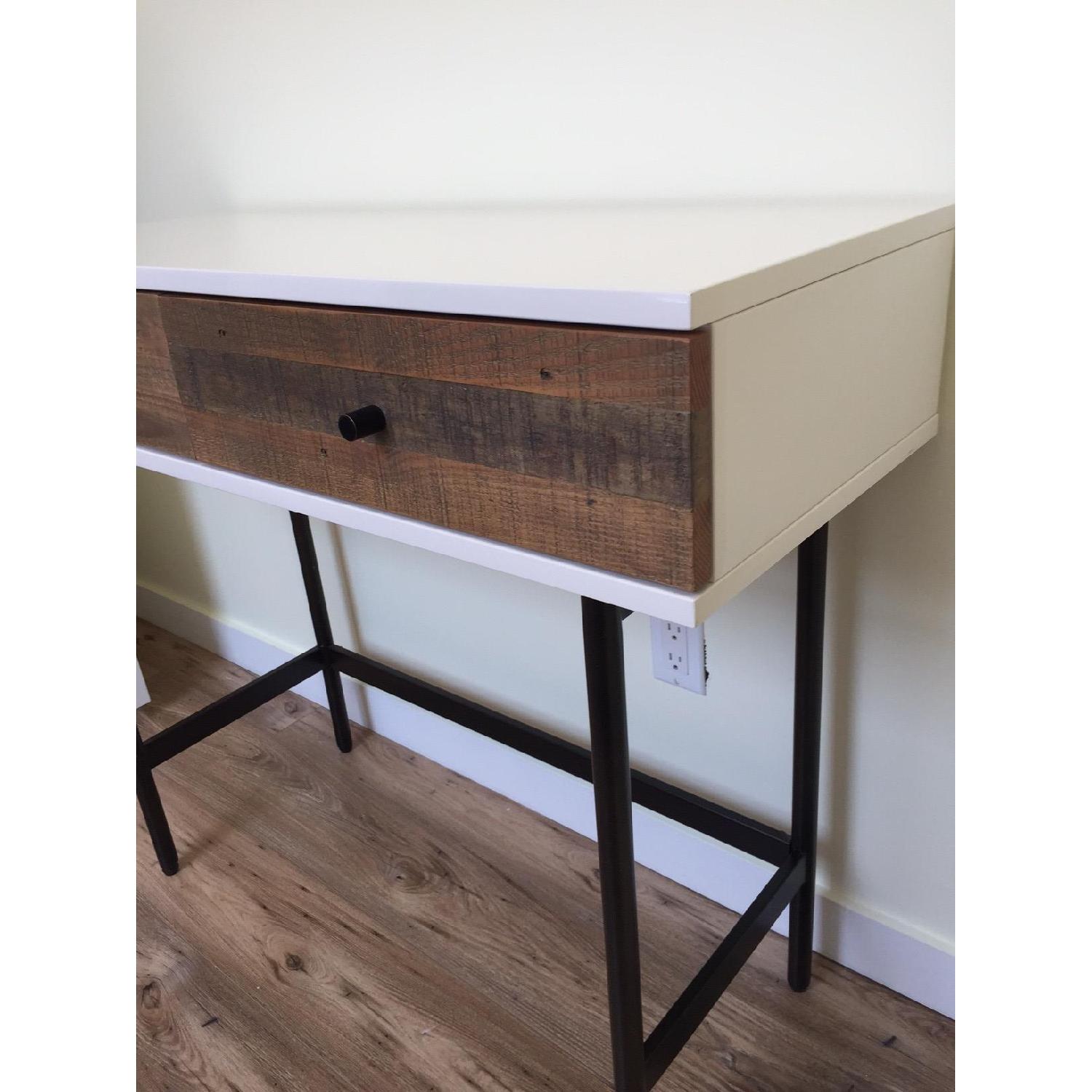 West Elm Reclaimed Wood & Lacquer Console - image-2