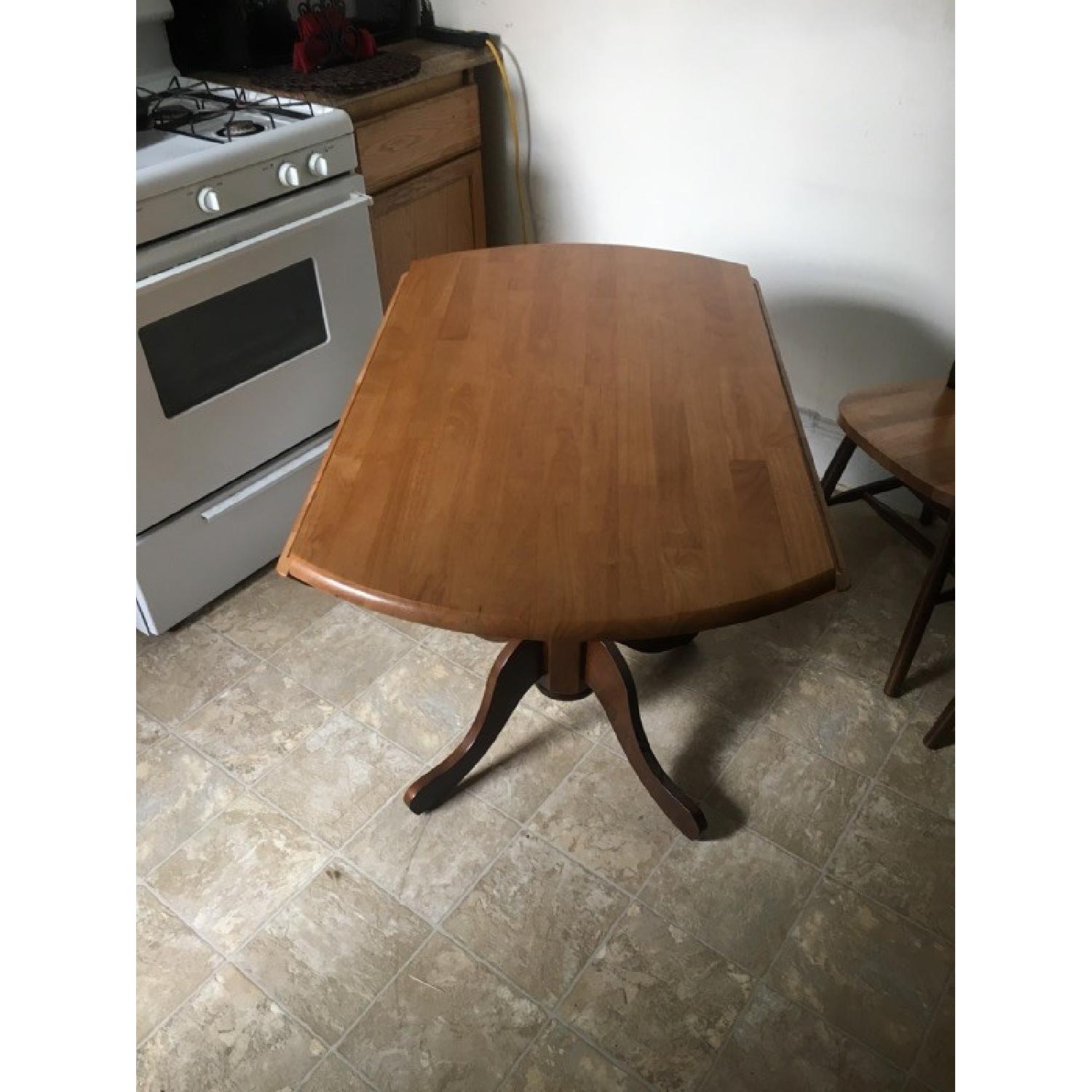 Liberty Furniture Drop Leaf Kitchen Table w/ 2 Chairs - image-2
