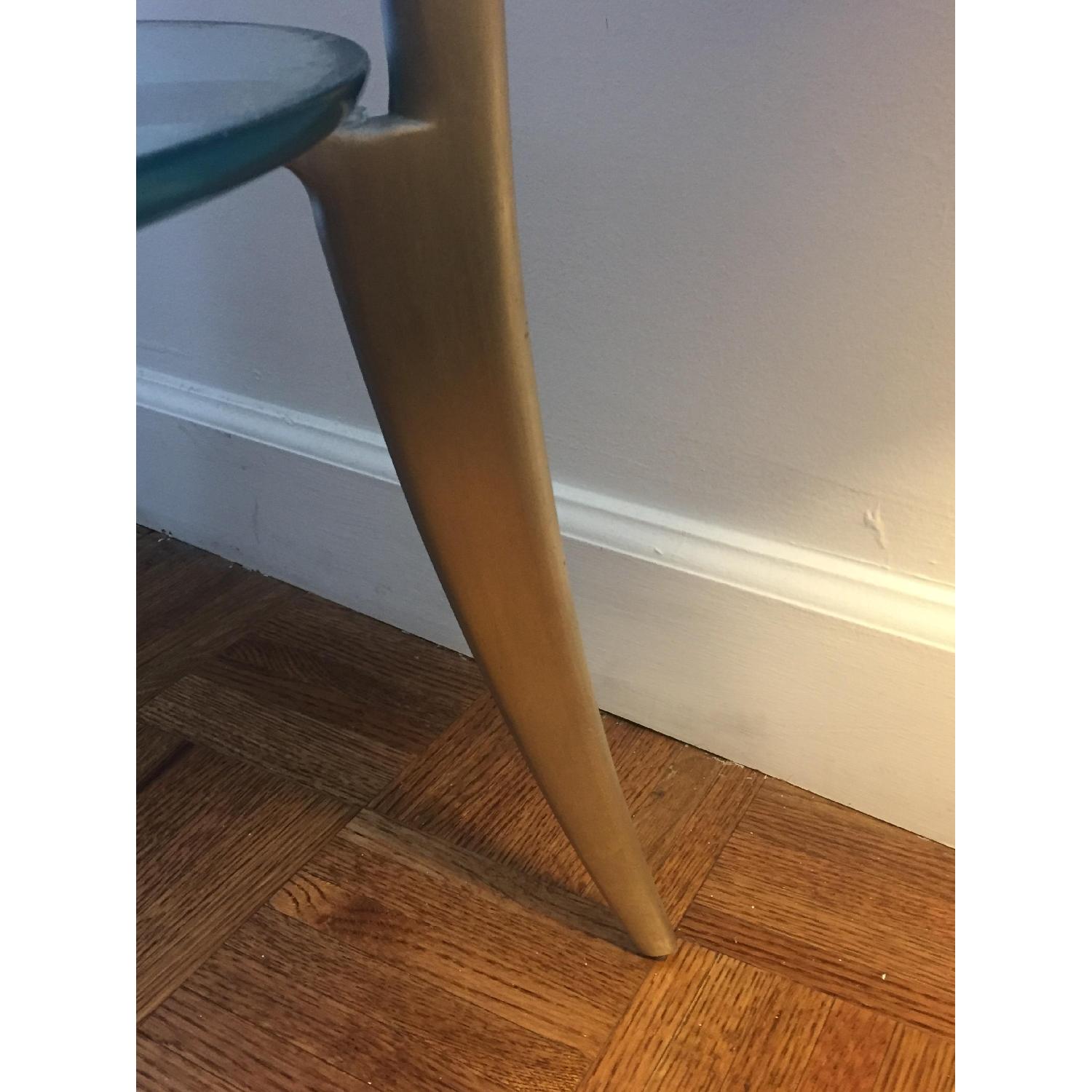 Two Tier Glass Accent Table - image-3