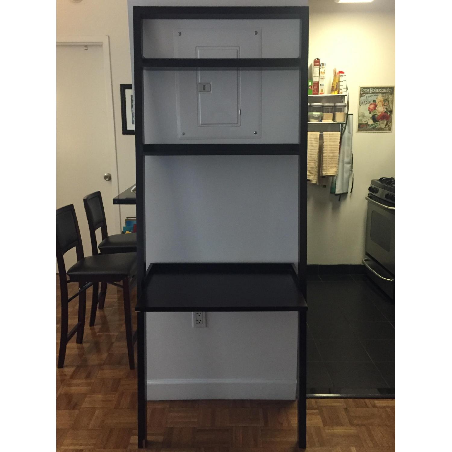 Crate and Barrel Sawyer Leaning Desk AptDeco