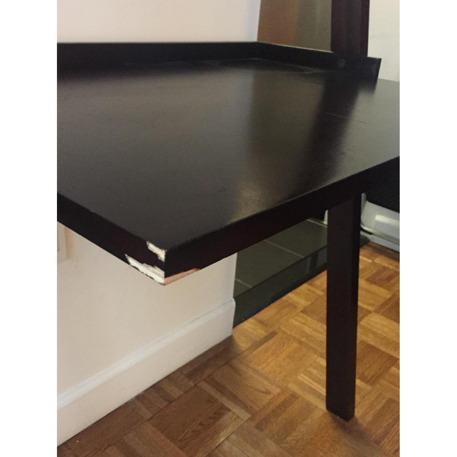 Crate and Barrel Sawyer Leaning Desk AptDeco