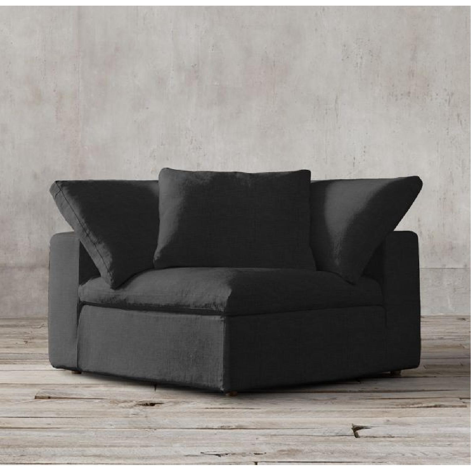 Restoration Hardware Cloud Modular Luxe Sofa - image-4