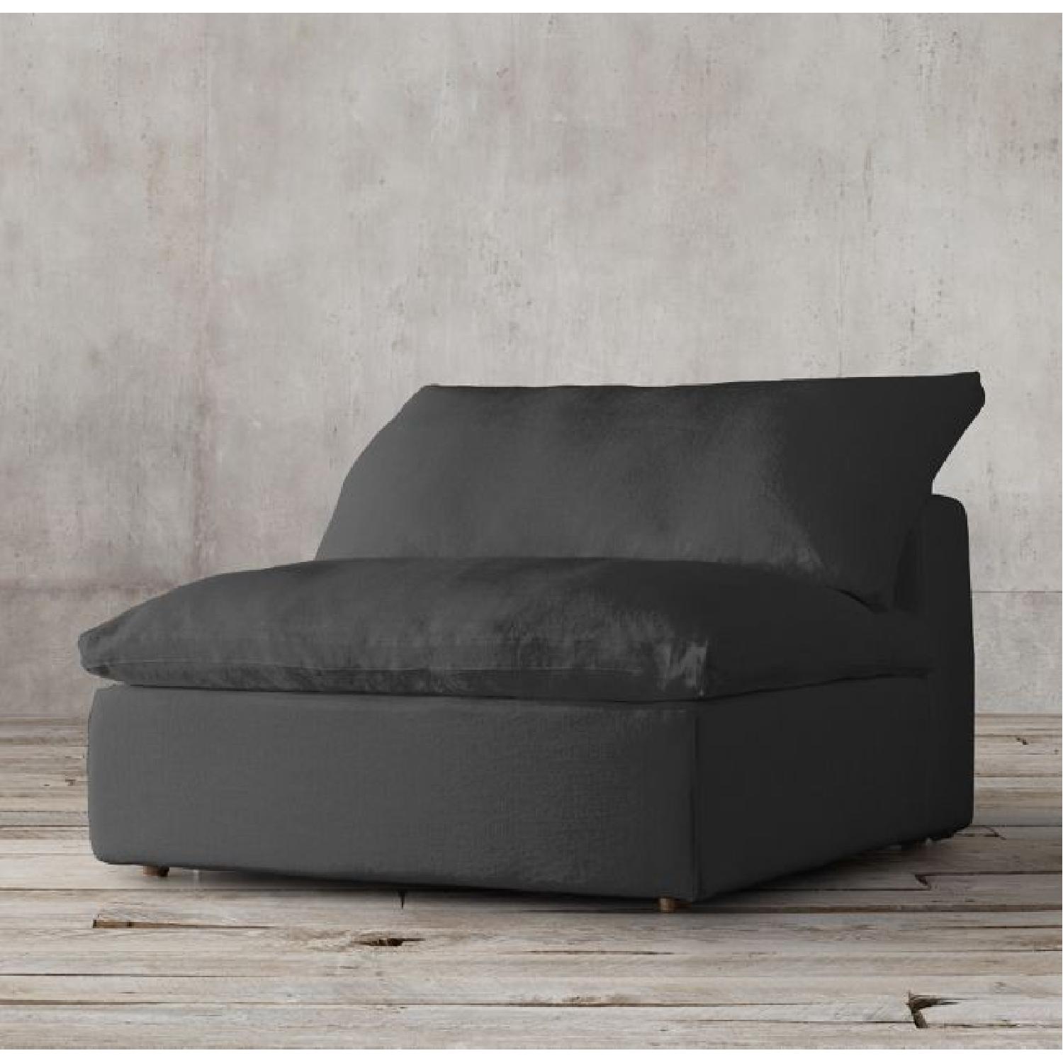 Restoration Hardware Cloud Modular Luxe Sofa - image-5