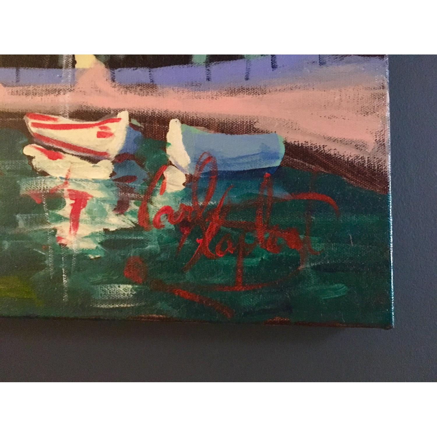 Carl LaPlante Original Painting - Le Calme d'Azur - image-3