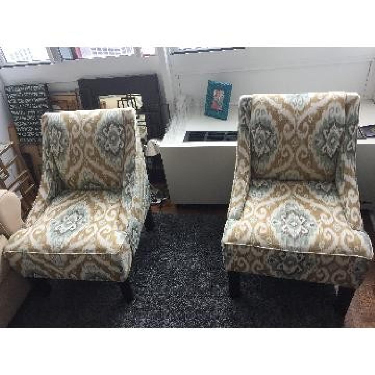 Opal Swoop Arm Chairs - image-3