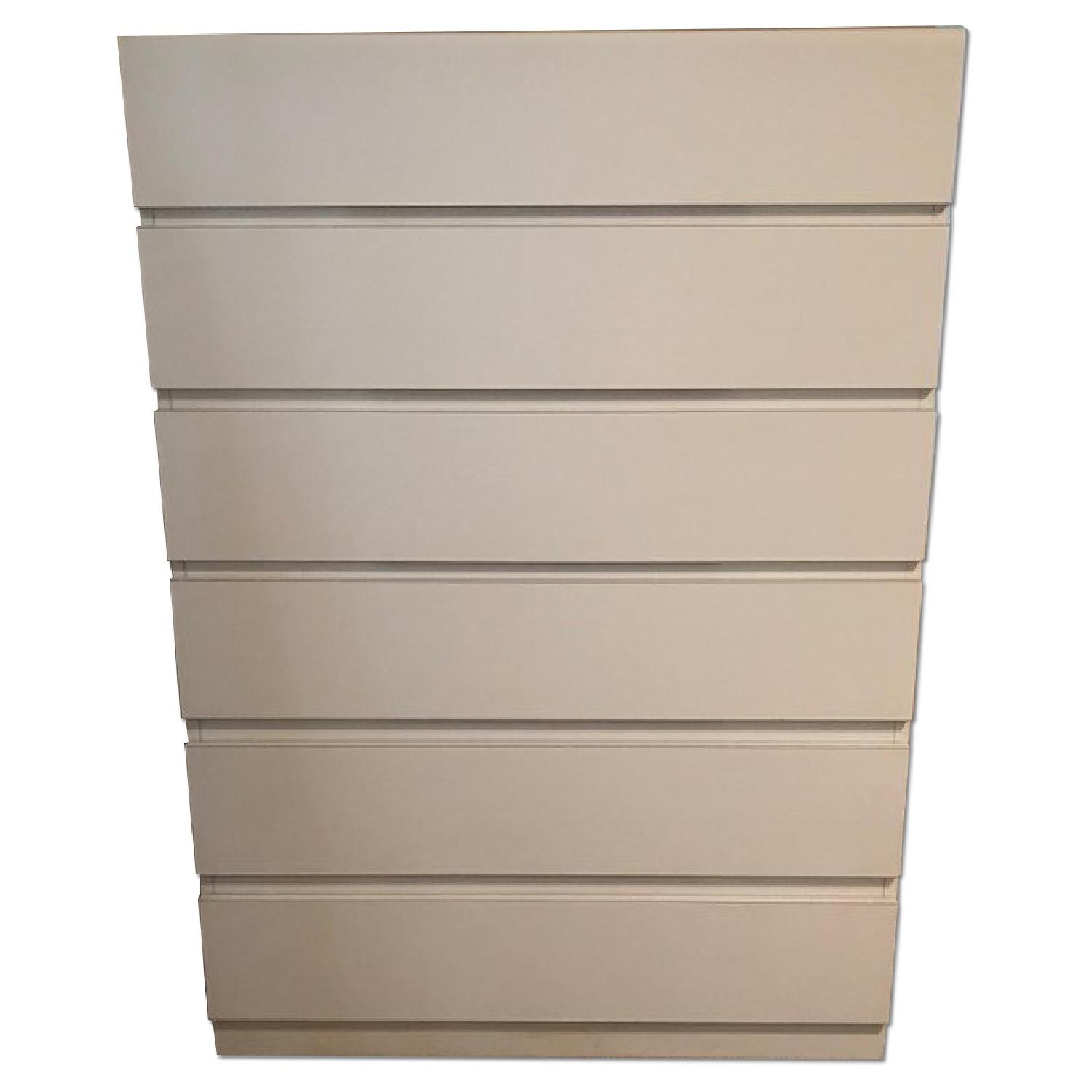 Rooms Plus 6 Drawer Formica Chest - image-0